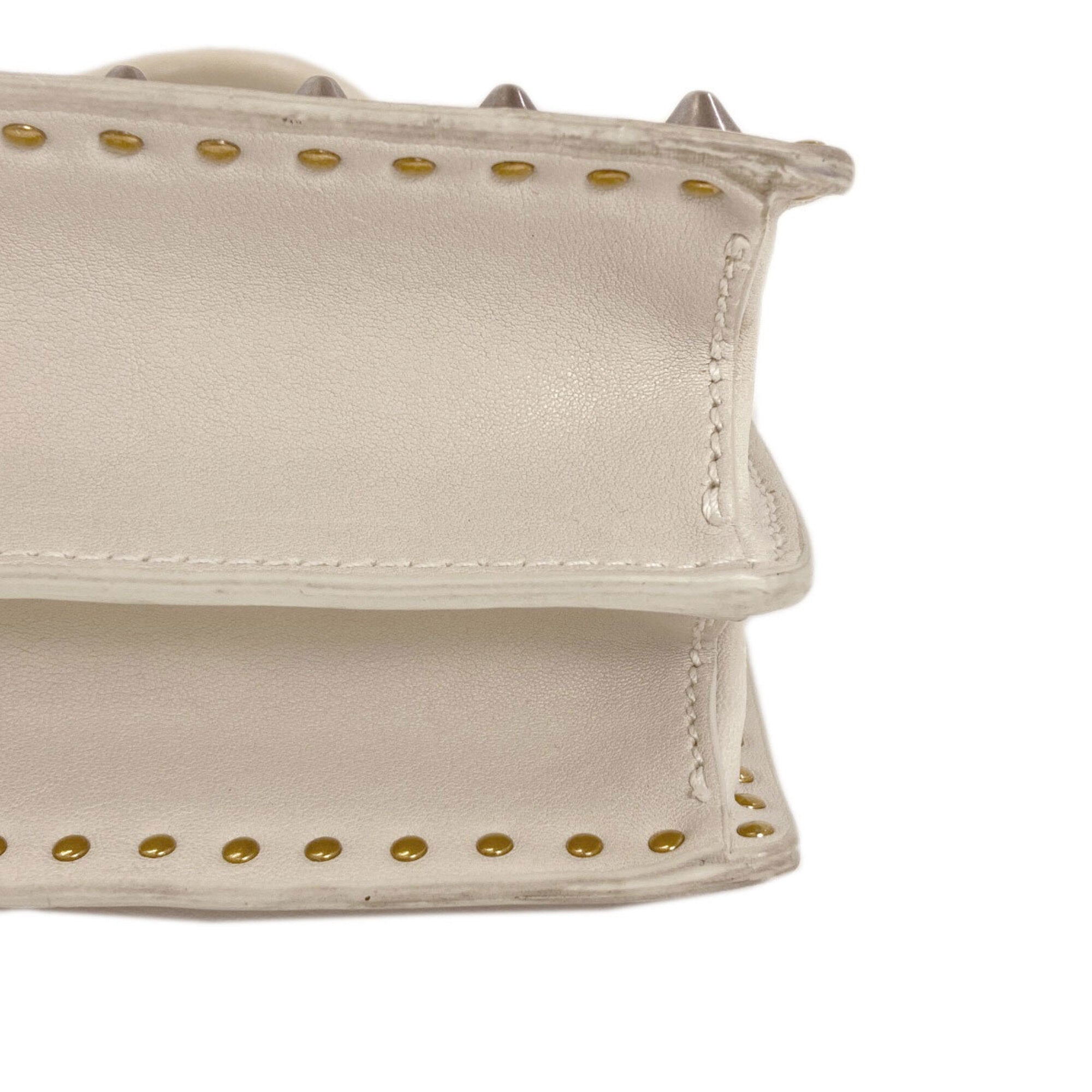 Miu Miu White Leather Handbag (Pre-Owned)