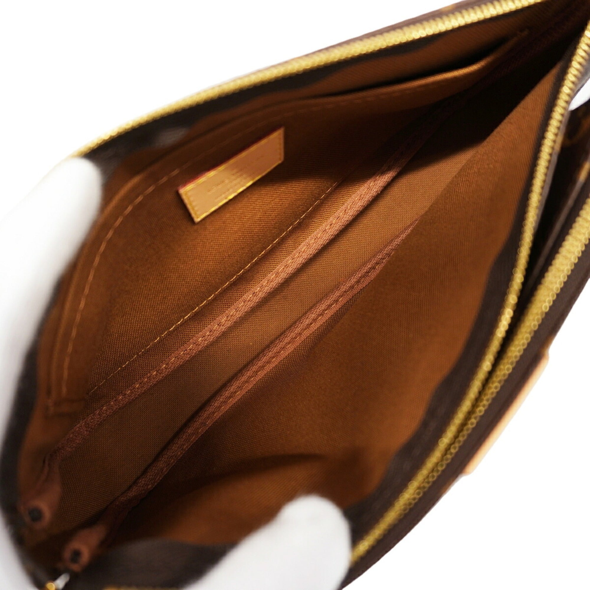 Louis Vuitton Brown Khaki Shoulder Bag (Pre-Owned)