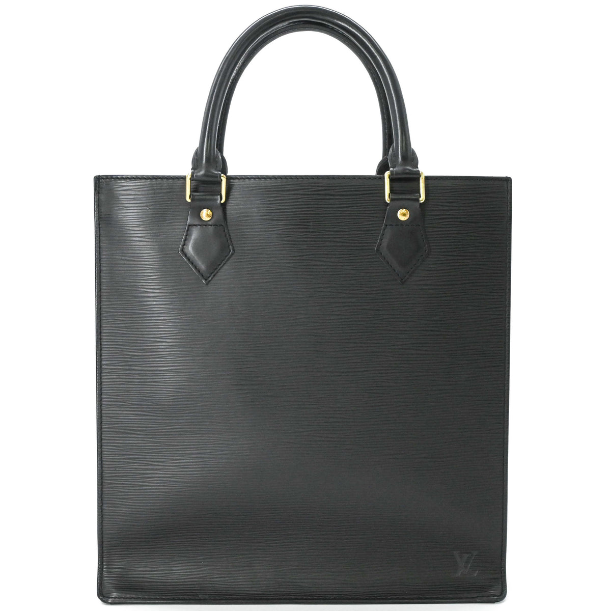 Louis Vuitton Epi Black Epi Leather Handbag Tote Bag (Pre-Owned)