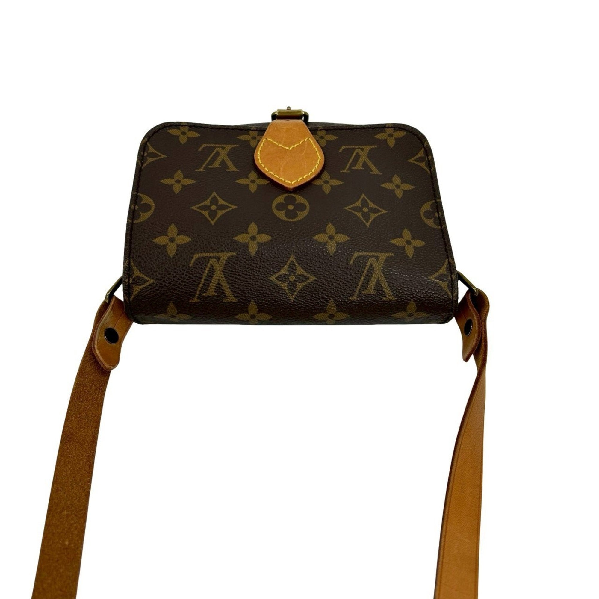 Louis Vuitton Brown Leather Pvc Pochette Shoulder Bag (Pre-Owned)