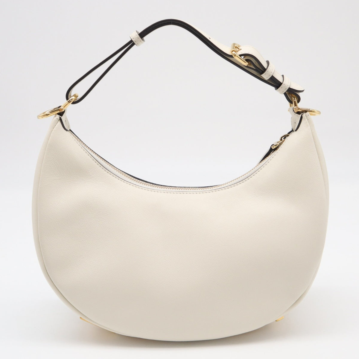Fendi White Leather Handbag (Pre-Owned)