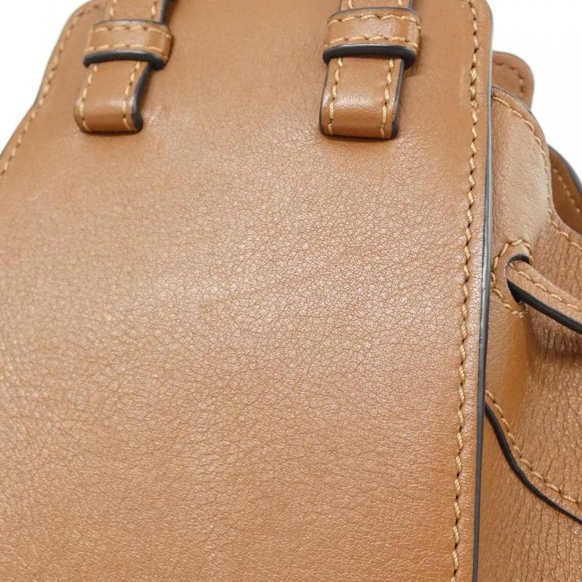 Loewe Brown Leather Shoulder Bag (Pre-Owned)