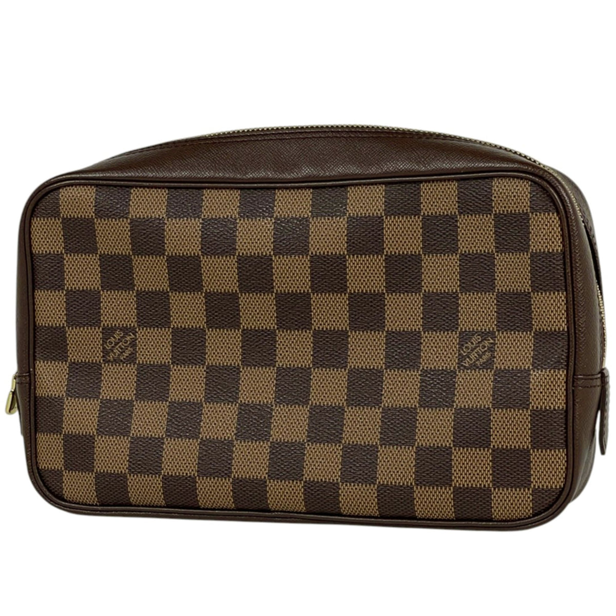 Louis Vuitton Brown Damier Canvas Pouch (Pre-Owned)