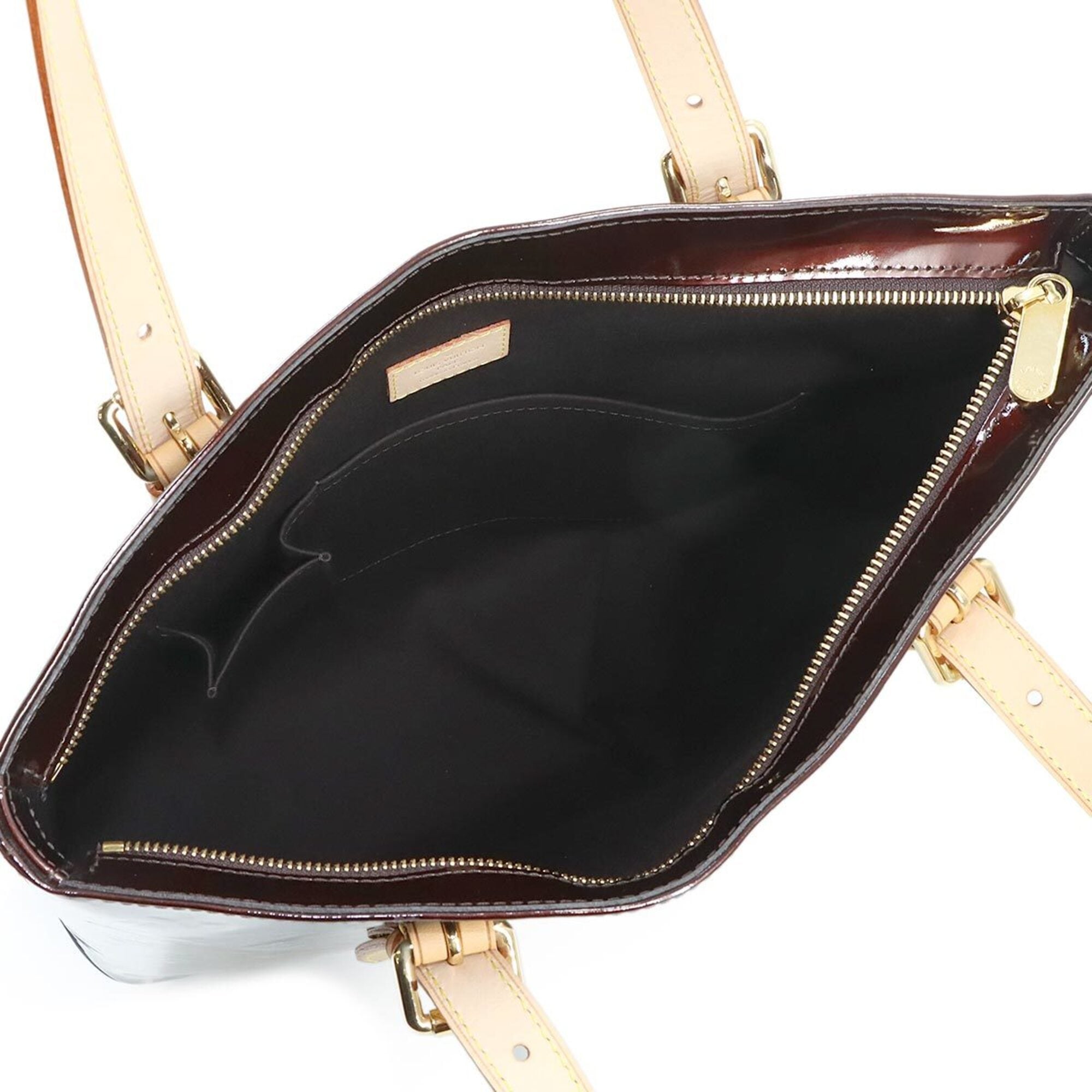 Louis Vuitton Amarante Monogram Vernis Handbag Tote Bag (Pre-Owned)