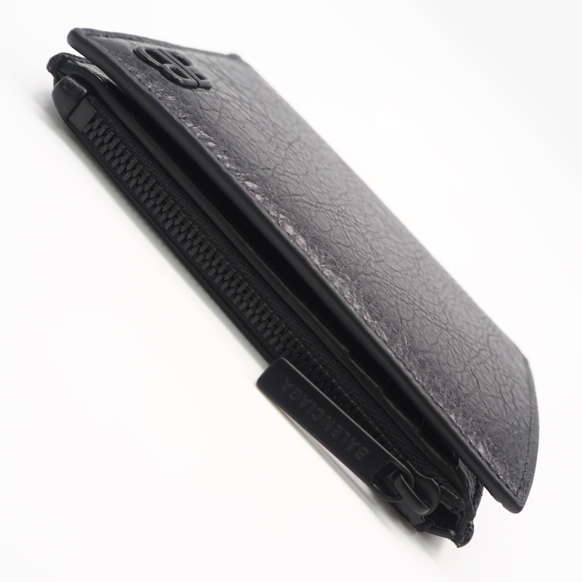 Balenciaga Black Leather Wallet (Bi-Fold) (Pre-Owned)