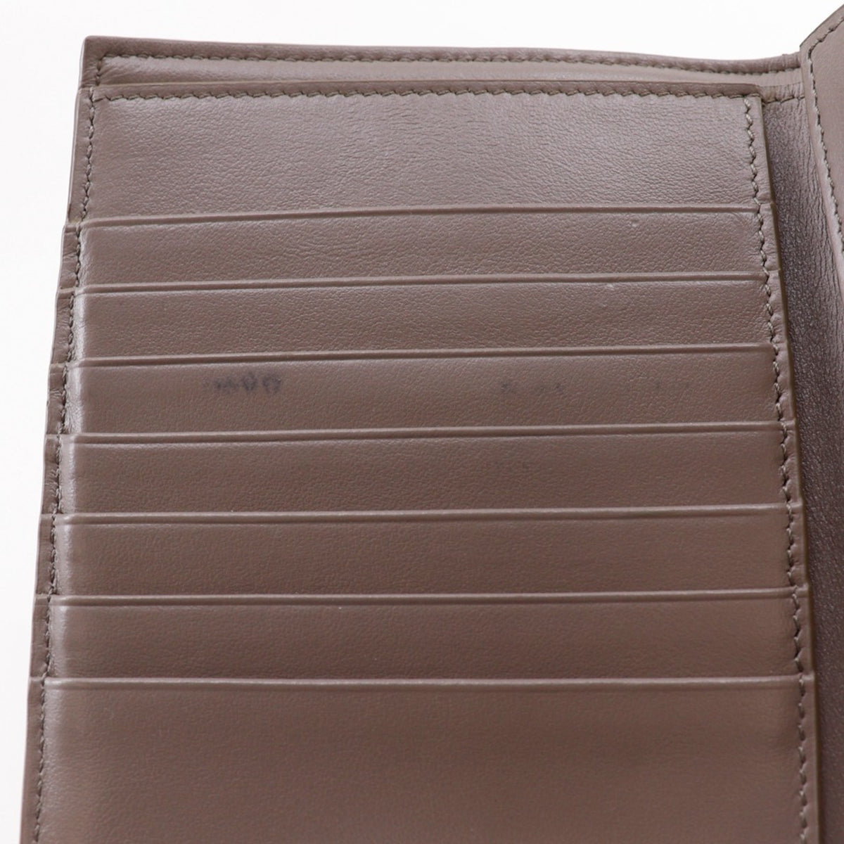 Celine Grayish Leather Wallet (Bi-Fold) (Pre-Owned)