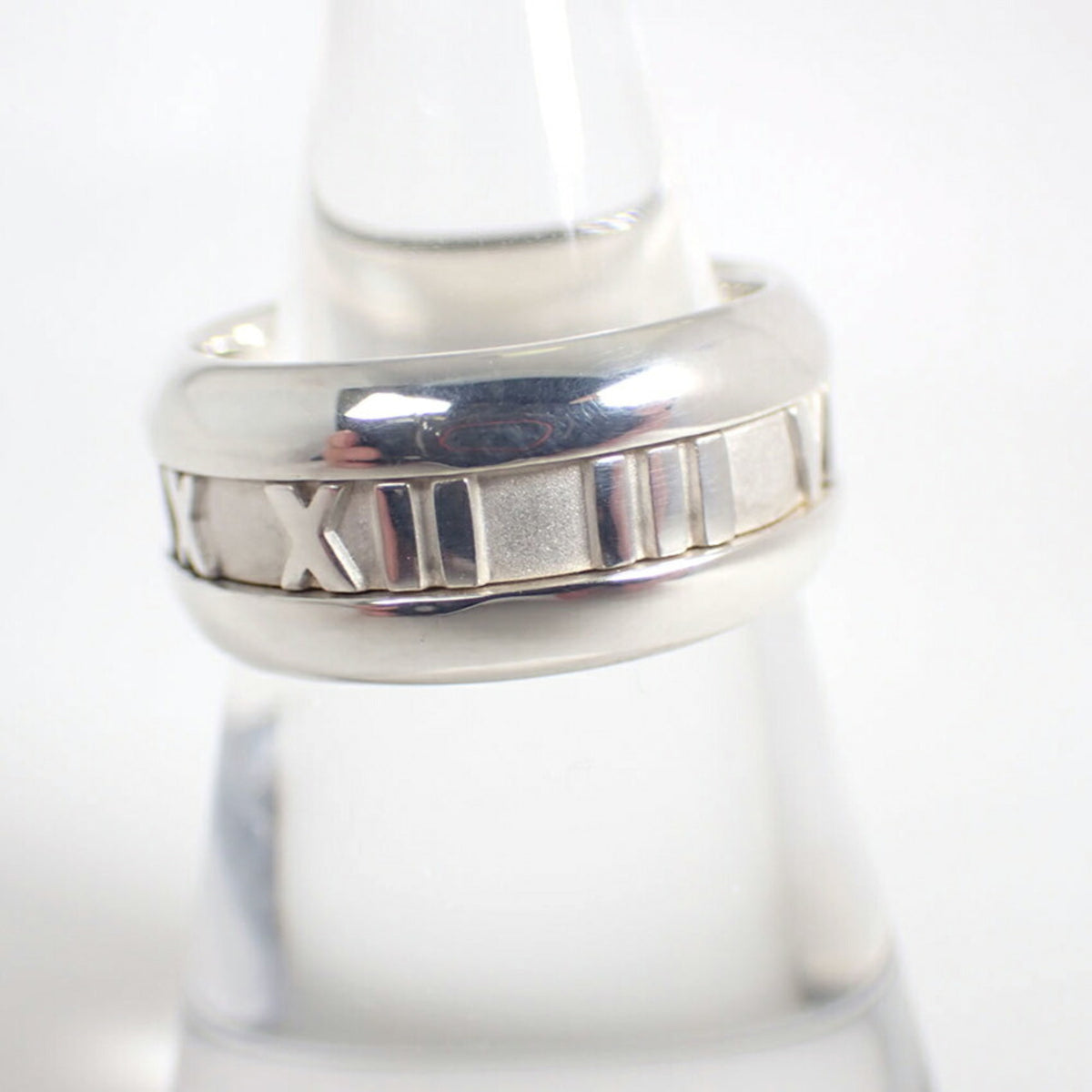 Tiffany Silver Sterling Silver 925 Band Ring (Pre-Owned)