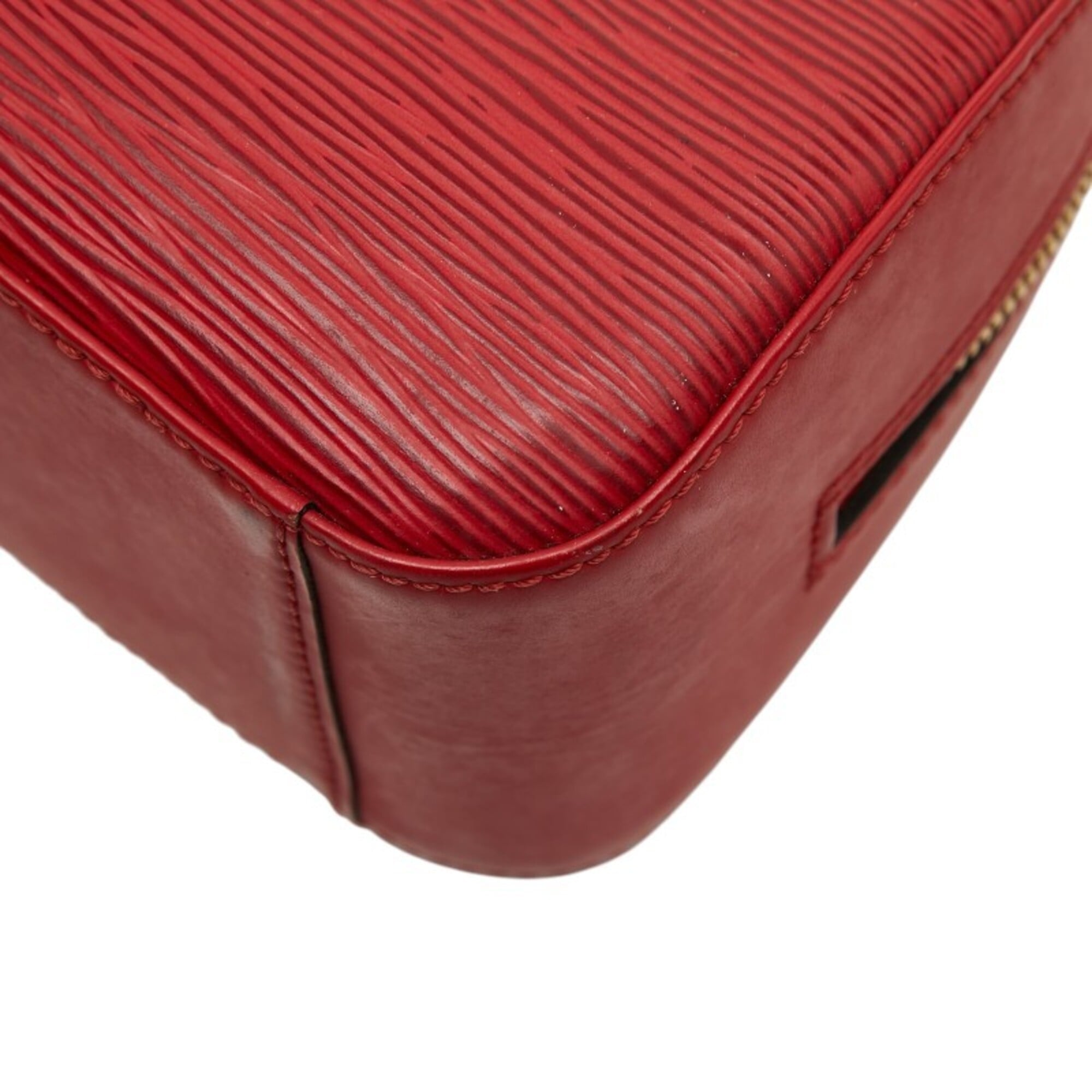 Louis Vuitton Epi Castilian Red Leather Handbag (Pre-Owned)