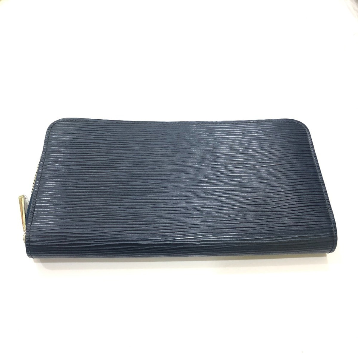 Louis Vuitton Epi Blue Epi Leather Long Wallet (Bi-Fold) (Pre-Owned)