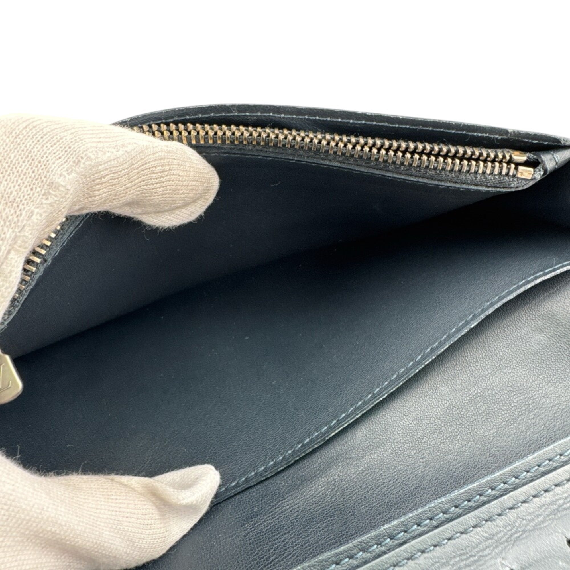 Louis Vuitton Navy Leather (Pre-Owned)