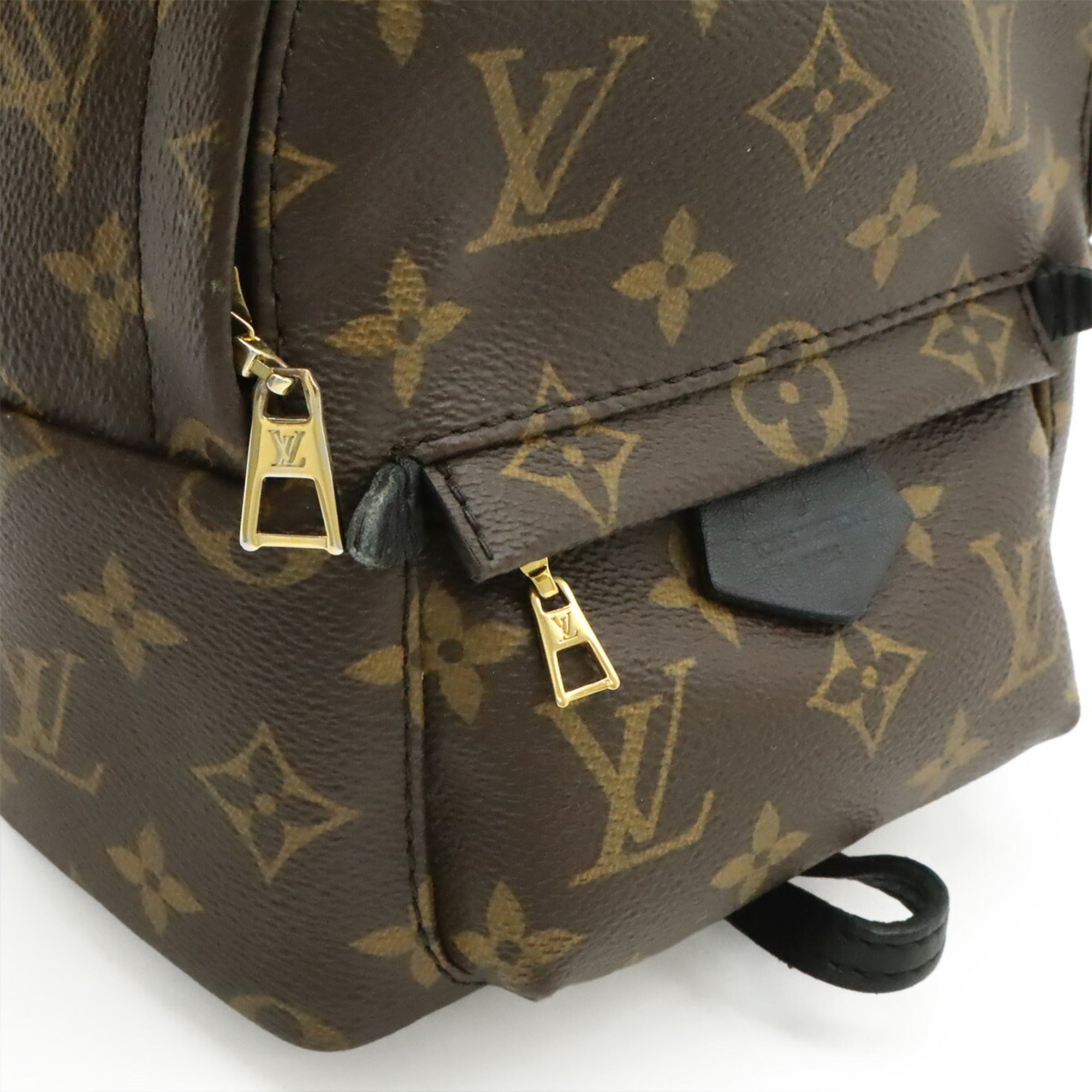 Louis Vuitton Monogram Brown Monogram Leather Backpack (Pre-Owned)