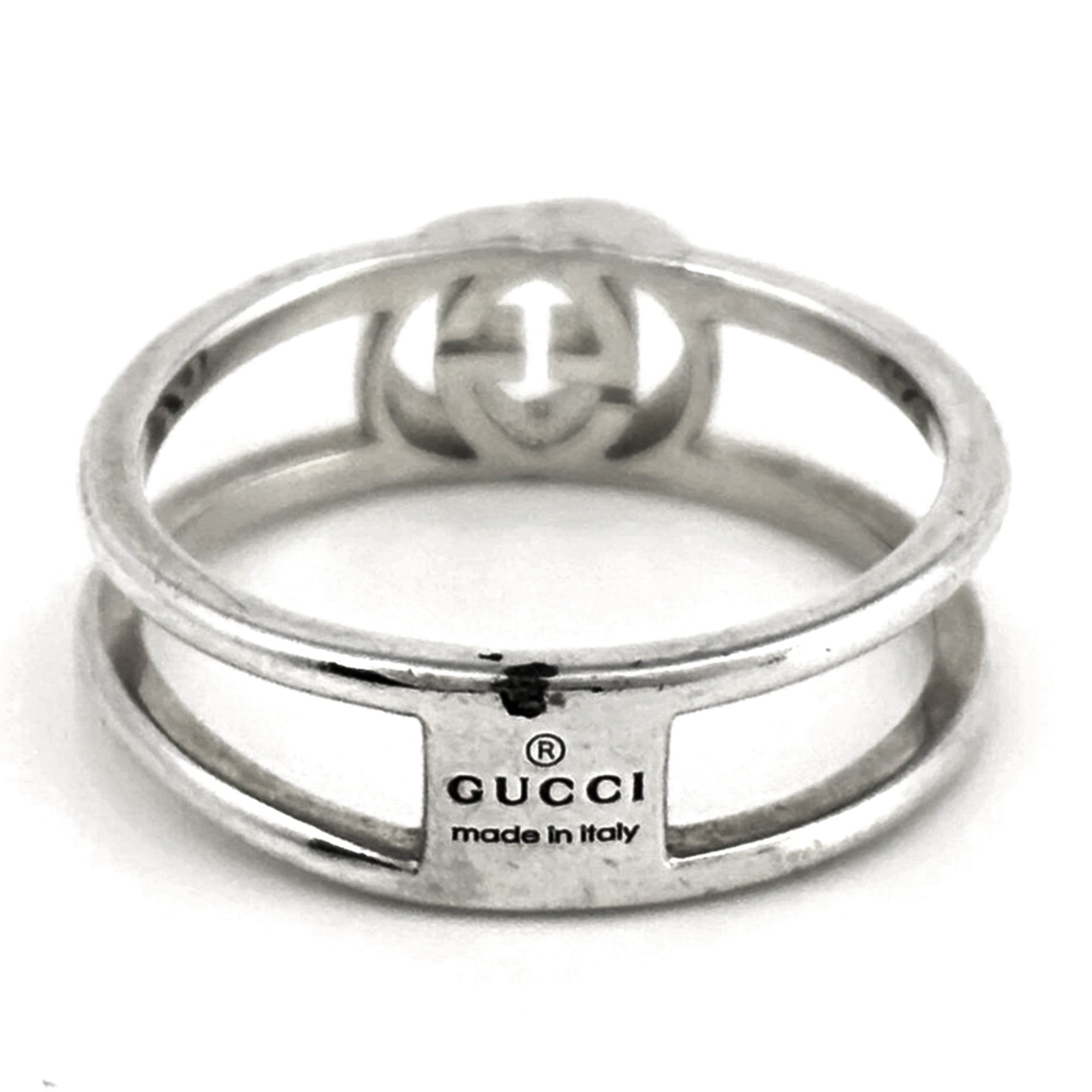 Gucci Silver Silver 925 Band Ring (Pre-Owned)