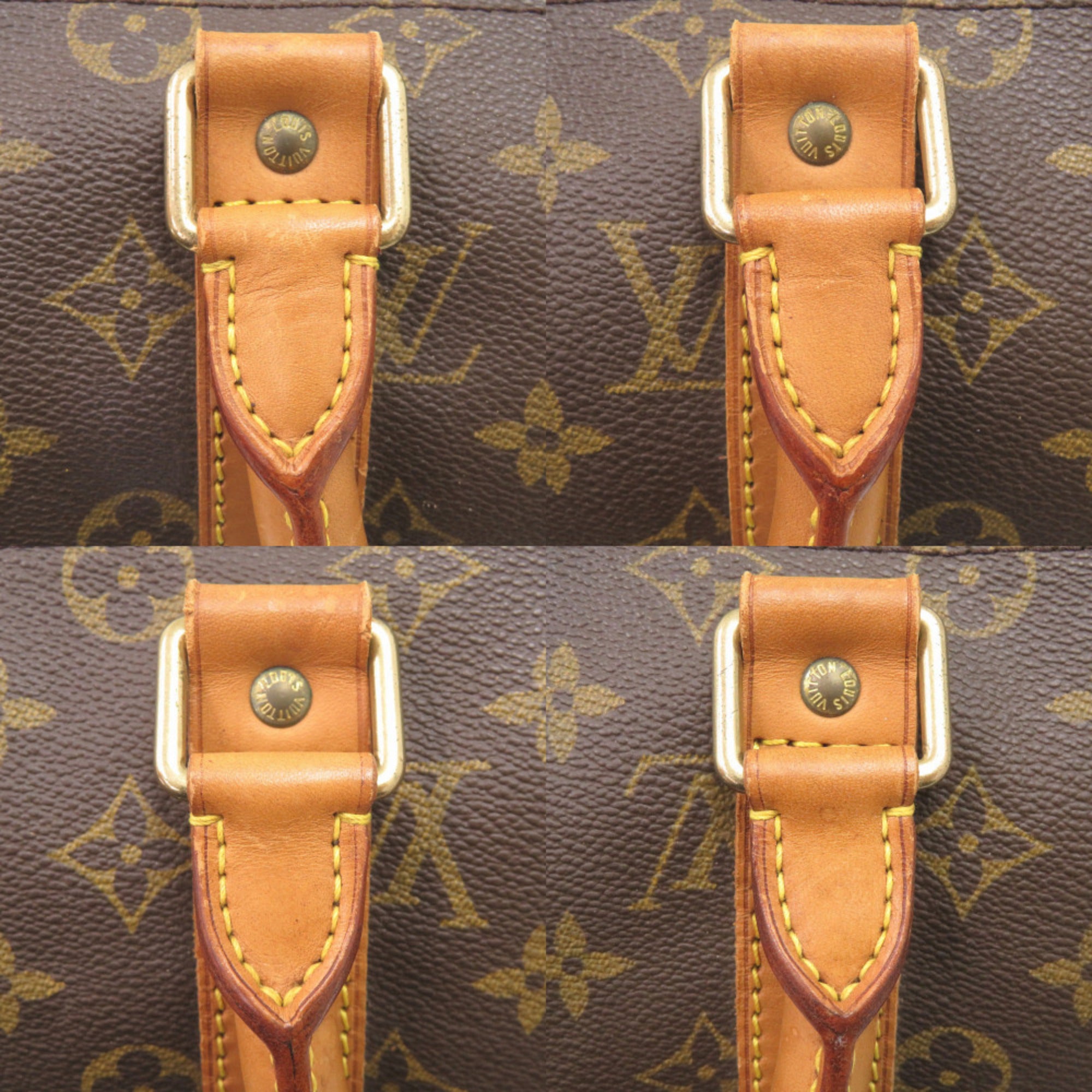Louis Vuitton Brown Monogram Monogram Boston Bag (Pre-Owned)