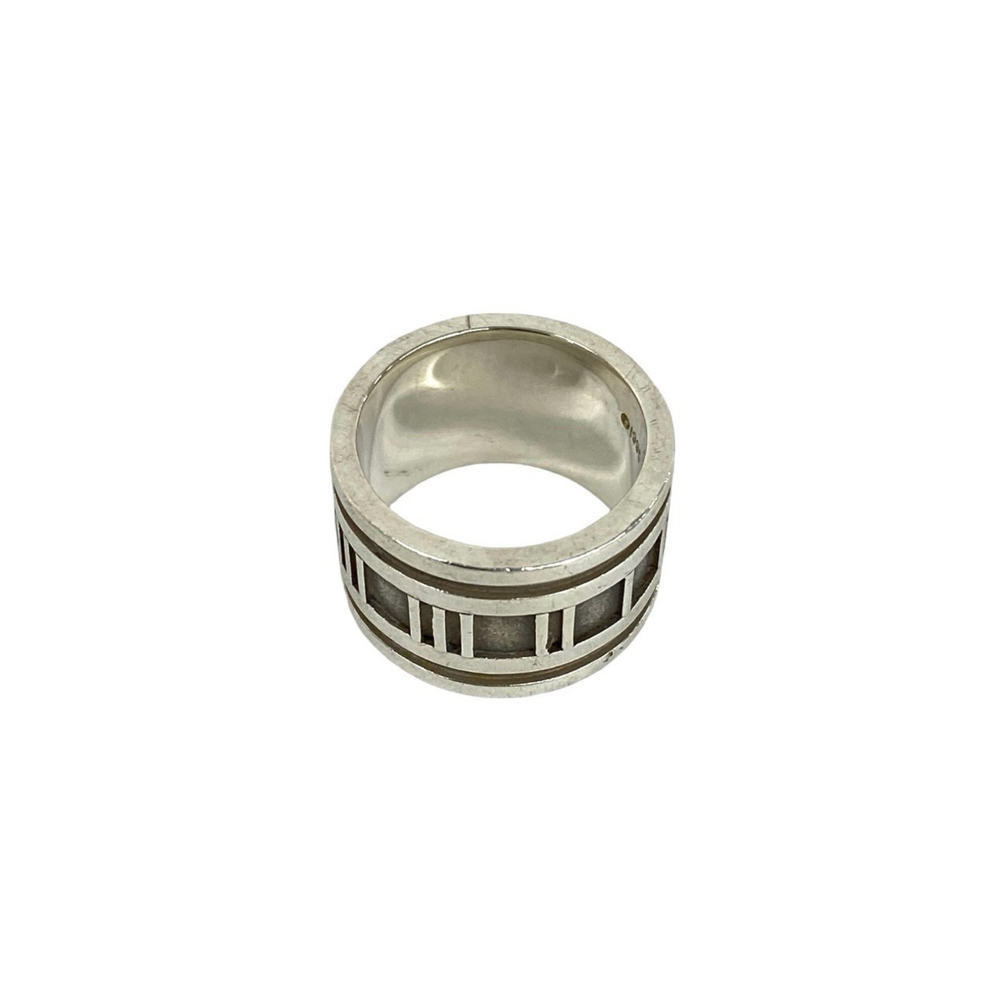 Tiffany Silver Silver 925 Band Ring (Pre-Owned)