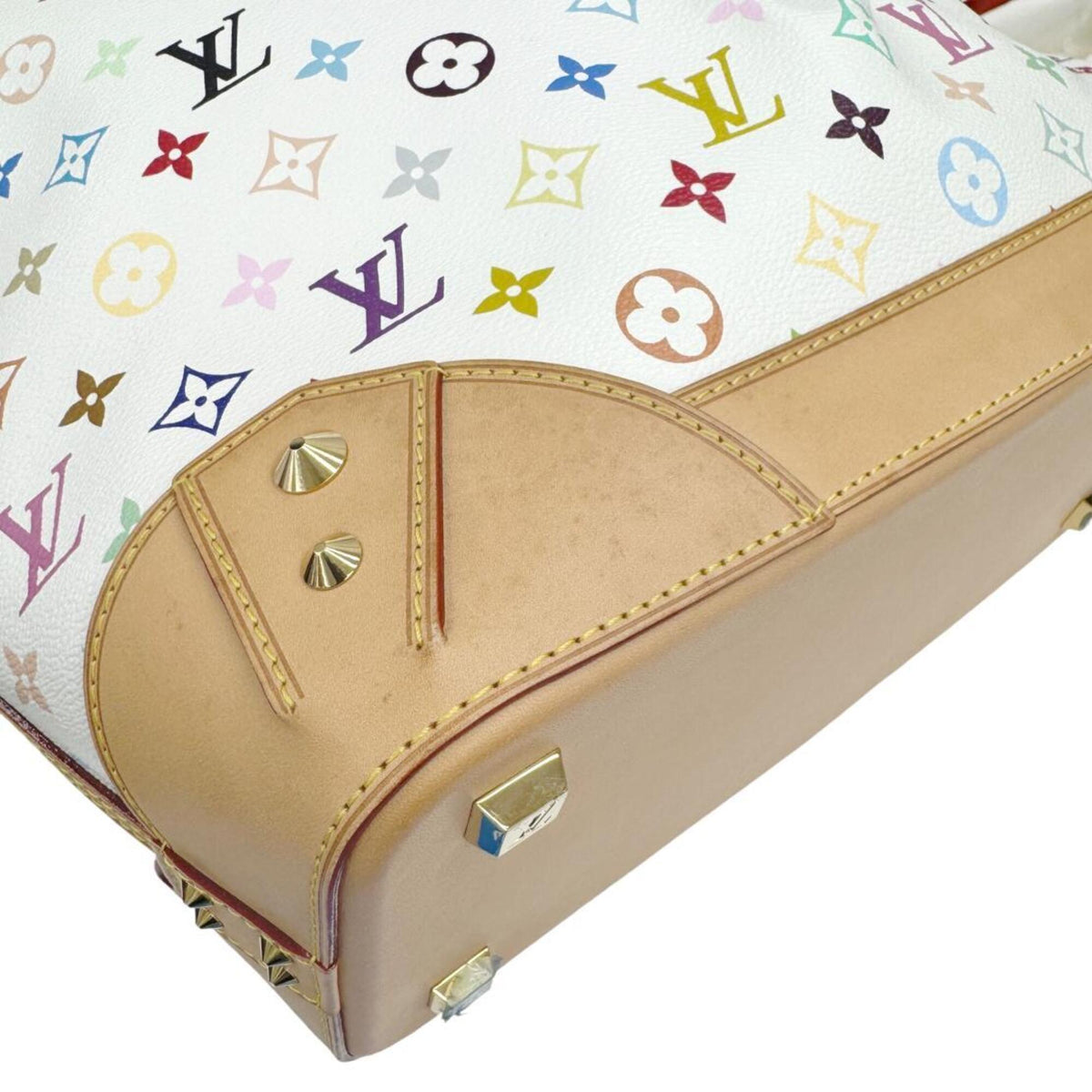 Louis Vuitton Blanc Monogram Multicolore Shoulder Bag (Pre-Owned)