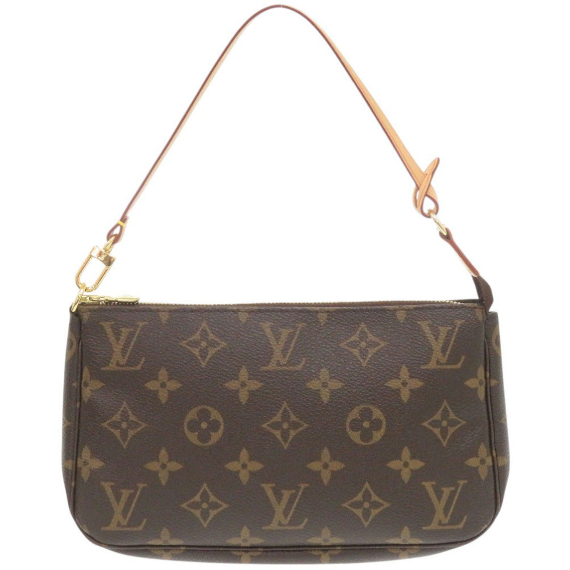Louis Vuitton Brown Monogram Monogram Handbag Pochette Pouch (Pre-Owned)