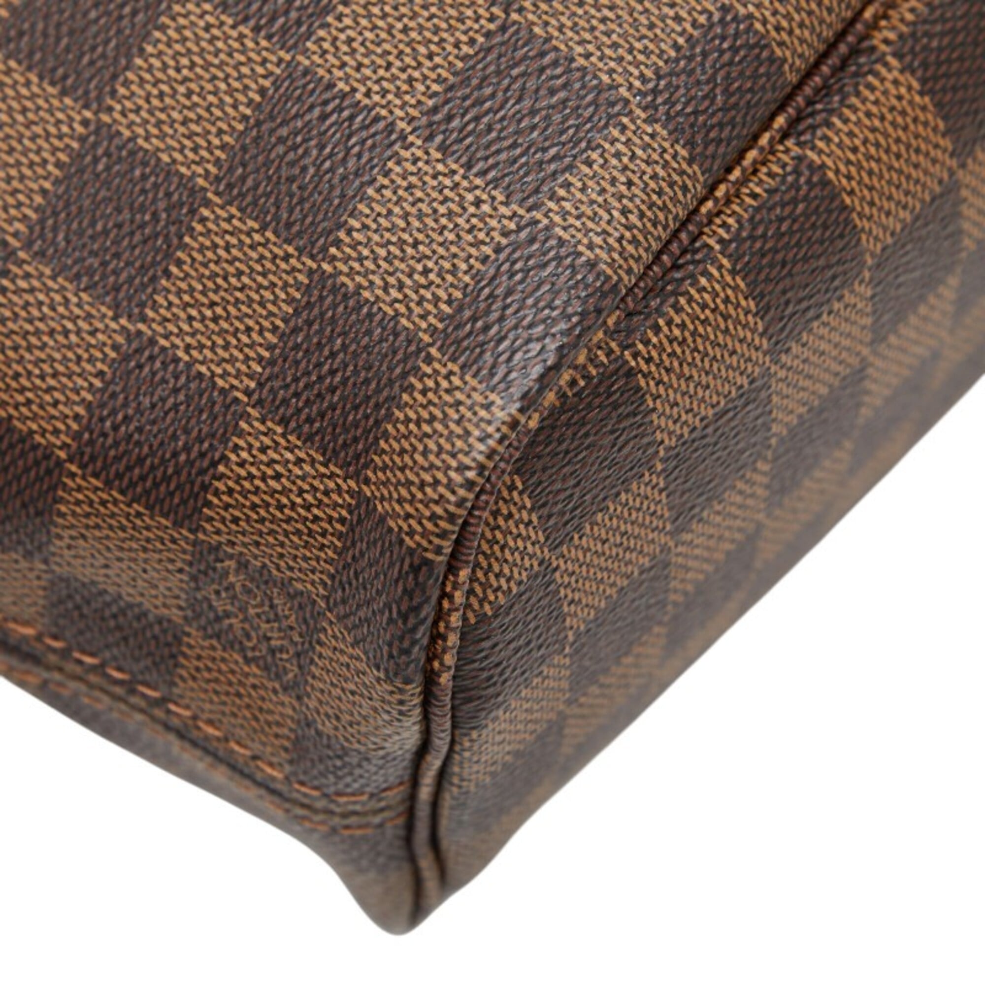 Louis Vuitton Brown Ebene Pvc Leather Handbag Tote Bag (Pre-Owned)