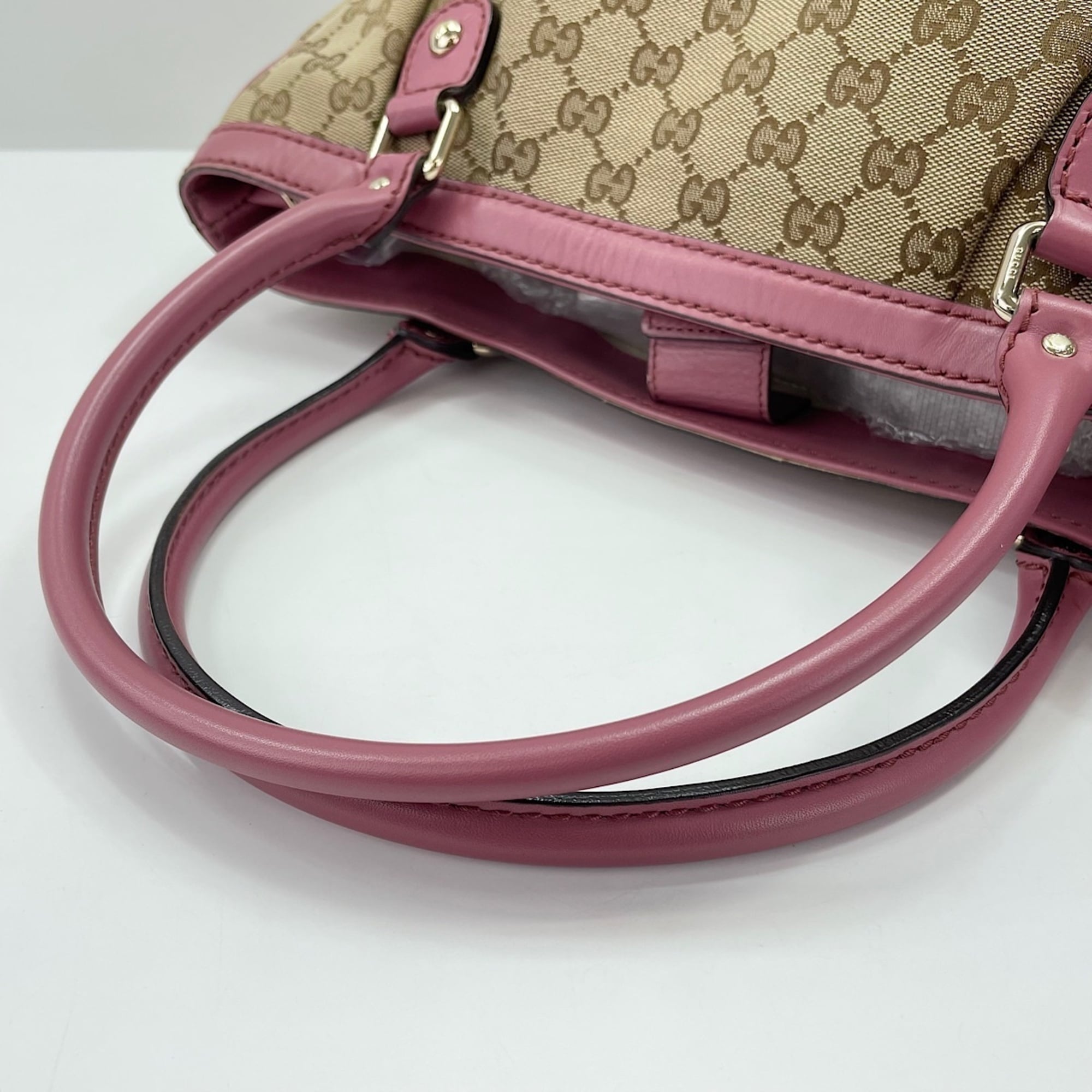 Gucci Sukey Beige Tote Bag (Pre-Owned)