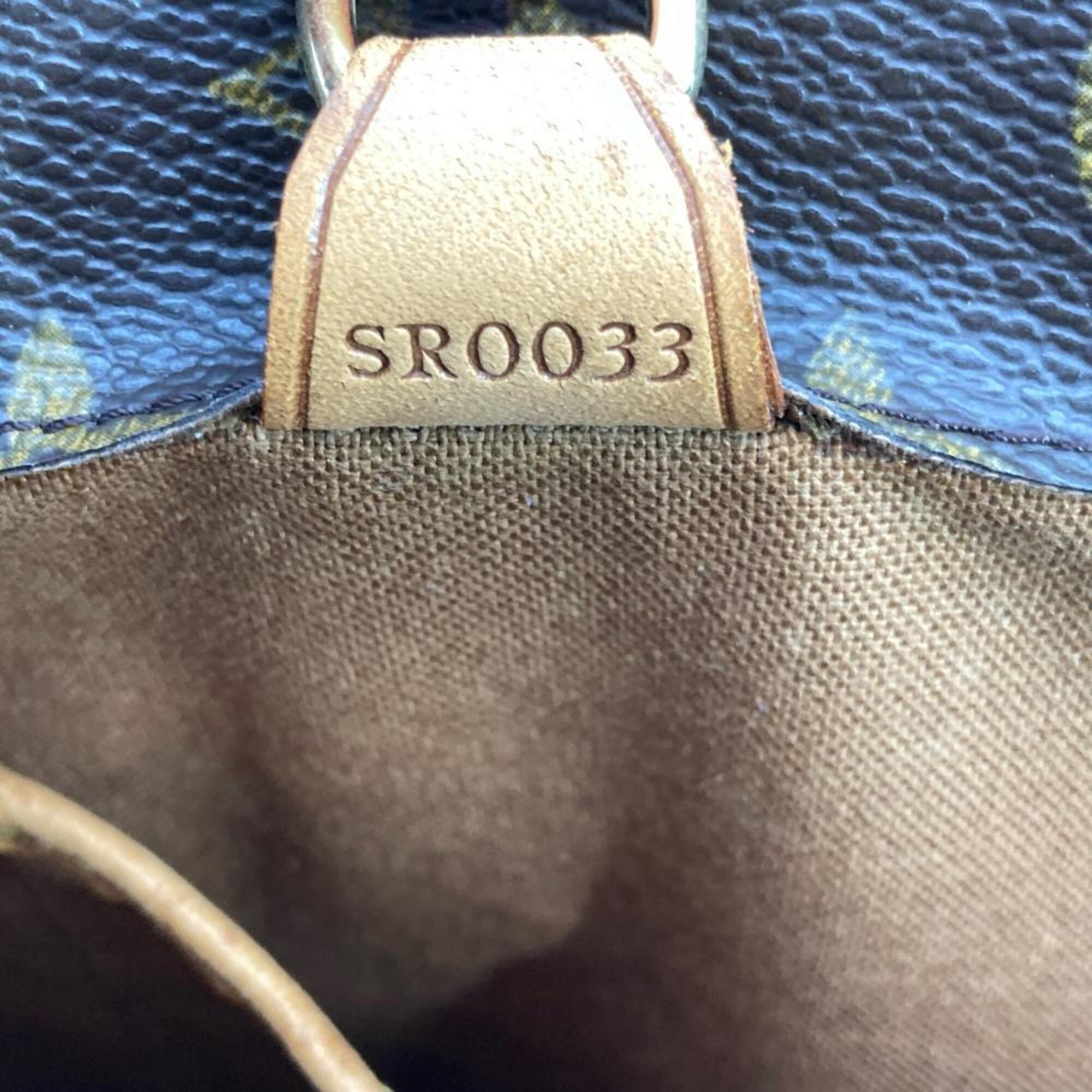 Louis Vuitton Brown Monogram Canvas Tote Bag (Pre-Owned)
