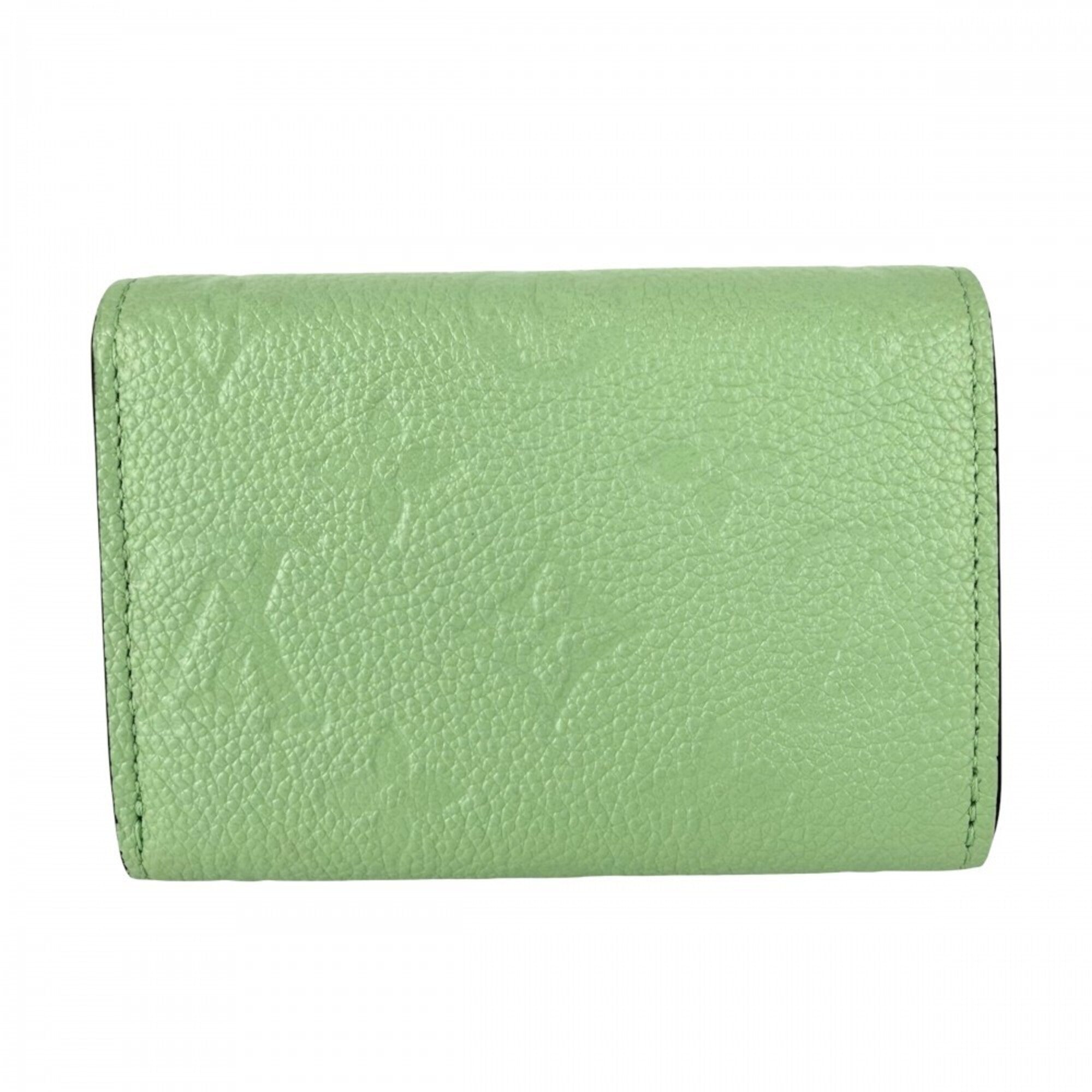 Louis Vuitton Green Monogram Empreinte Wallet (Bi-Fold) (Pre-Owned)
