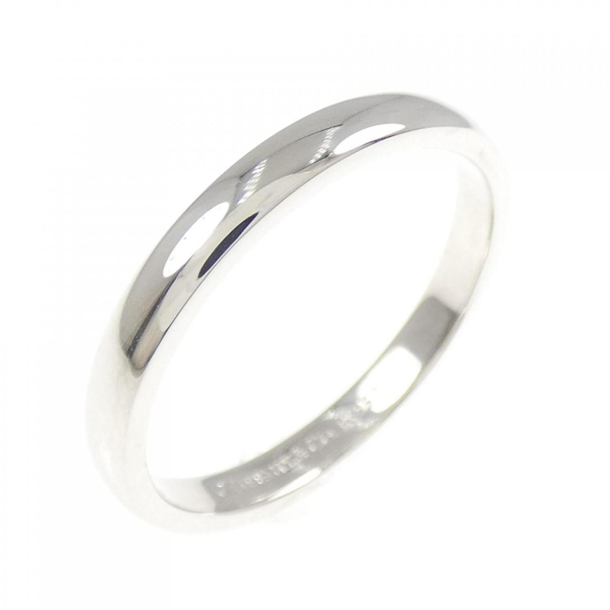 Tiffany Platinum Platinum 950 Band Ring (Pre-Owned)