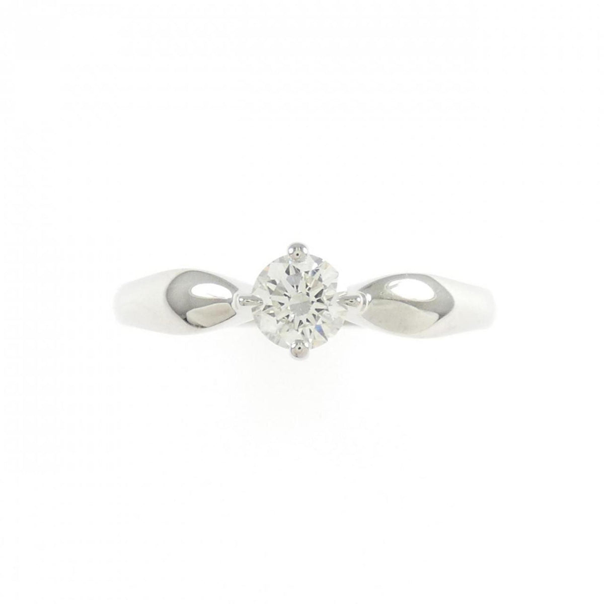 Bvlgari Platinum Platinum 950 Band Ring (Pre-Owned)