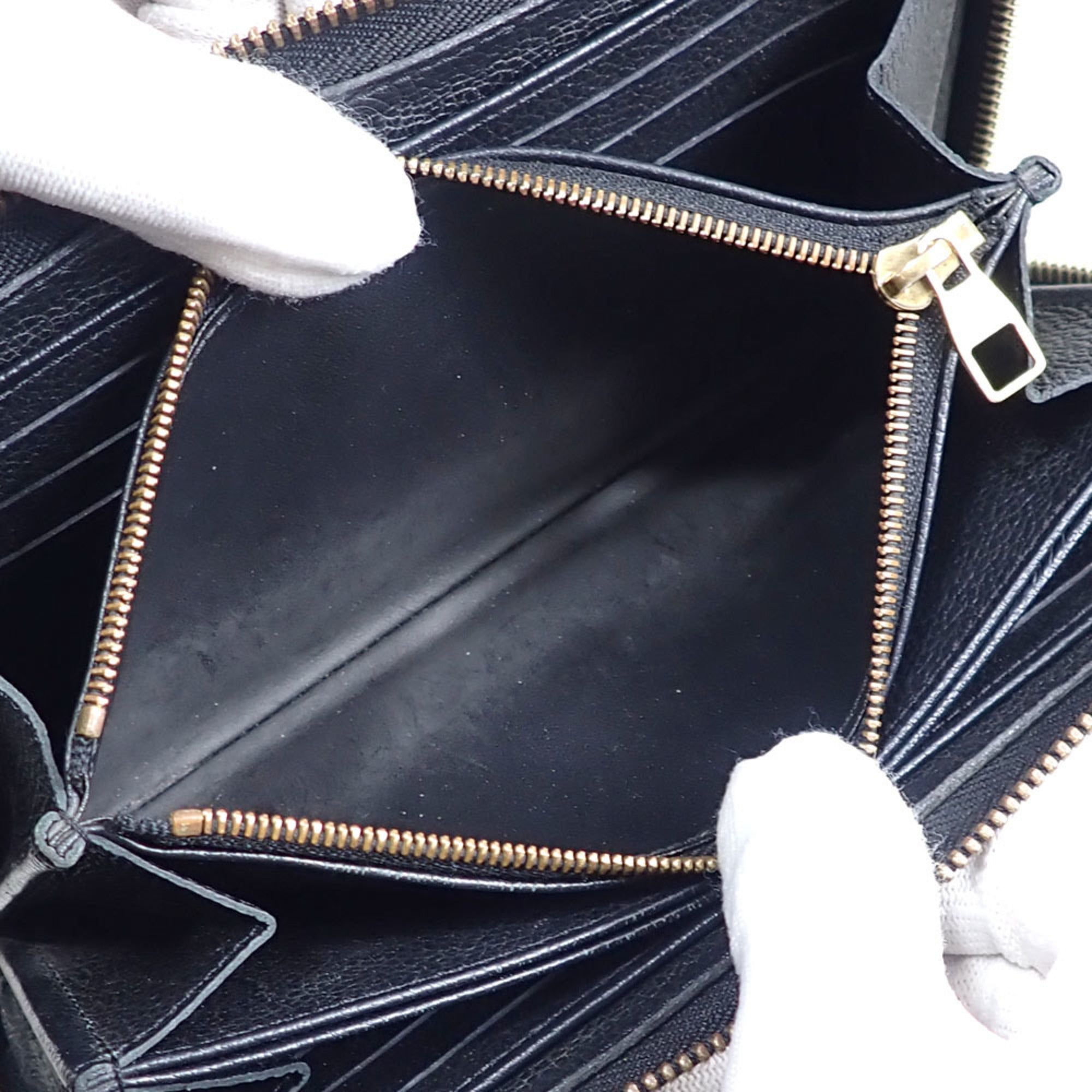 Louis Vuitton Noir Monogram Empreinte Coin Purse/Coin Case (Pre-Owned)