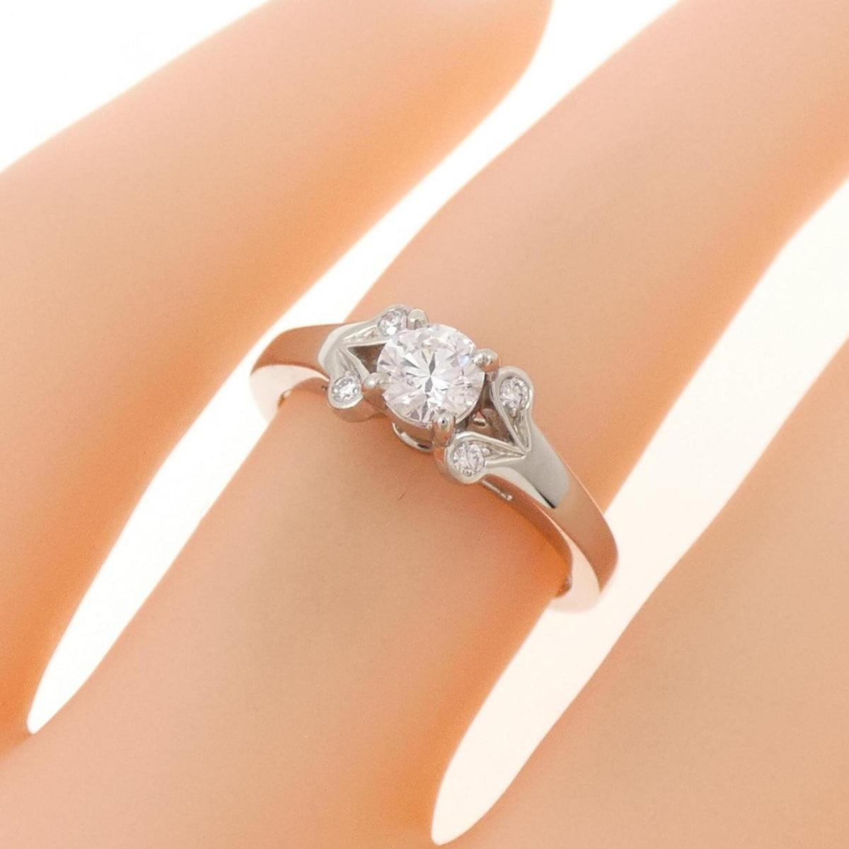 Cartier Platinum Platinum 950 Band Ring (Pre-Owned)
