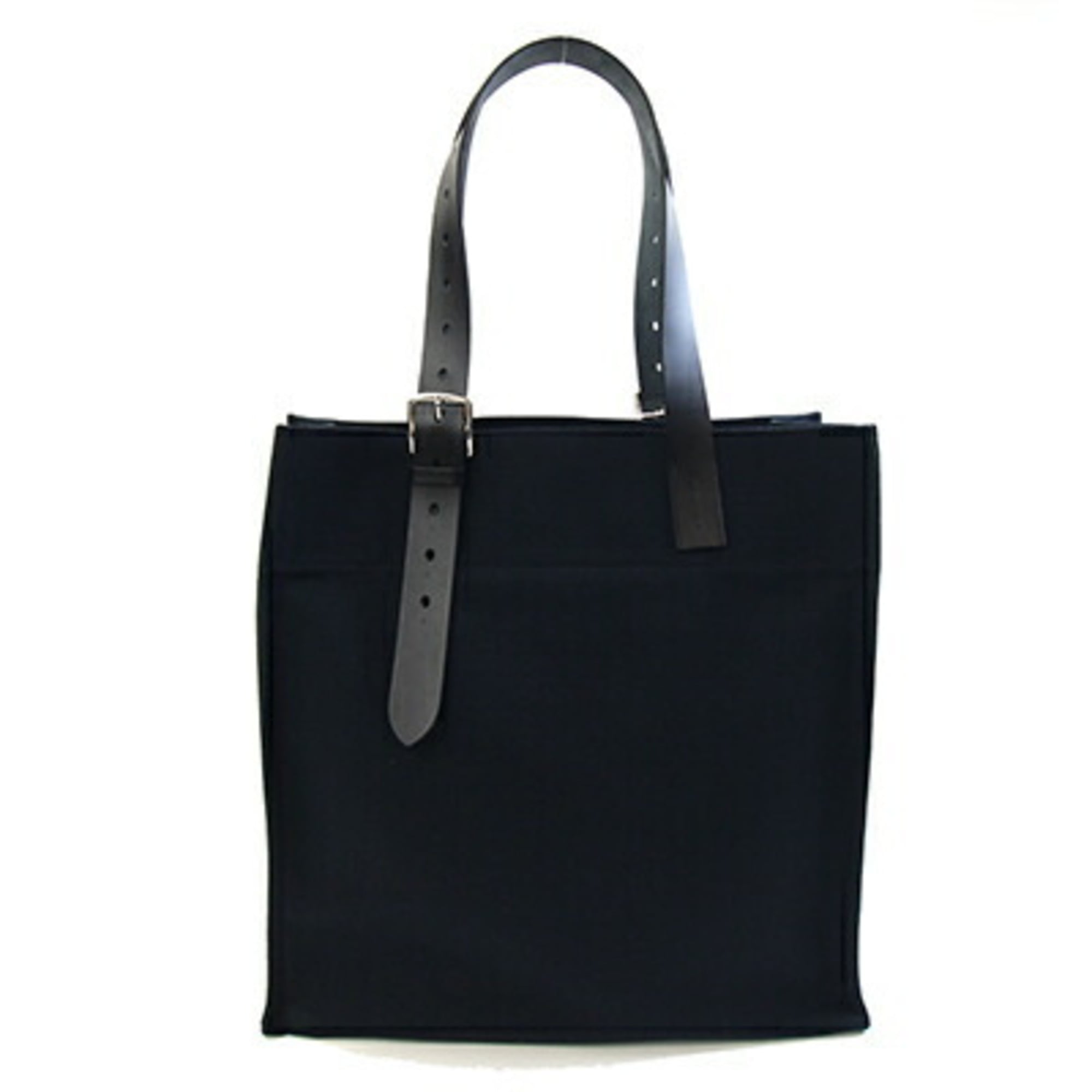 Hermes Black Vache Leather Tote Bag (Pre-Owned)
