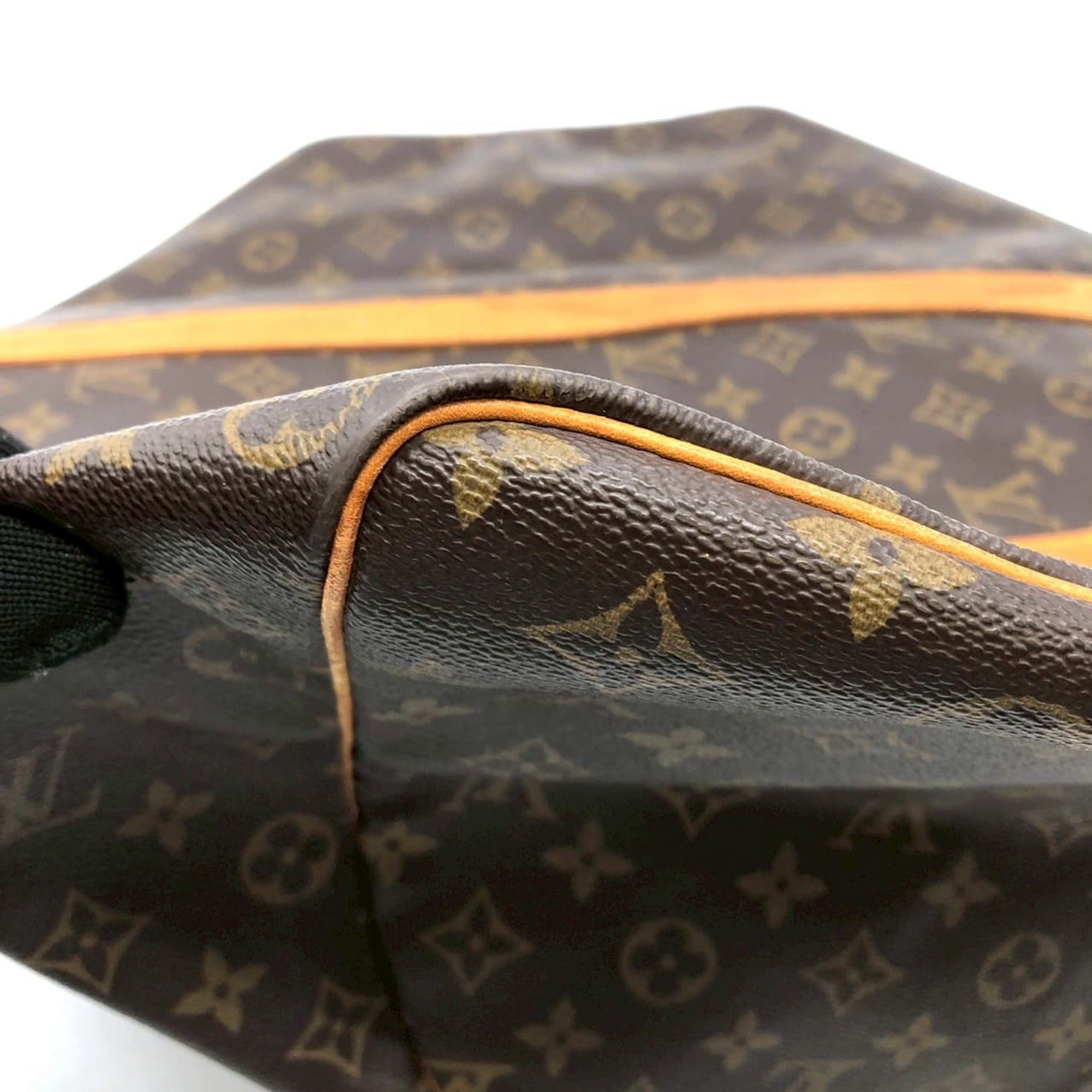 Louis Vuitton Brown Monogram Canvas Boston Bag (Pre-Owned)