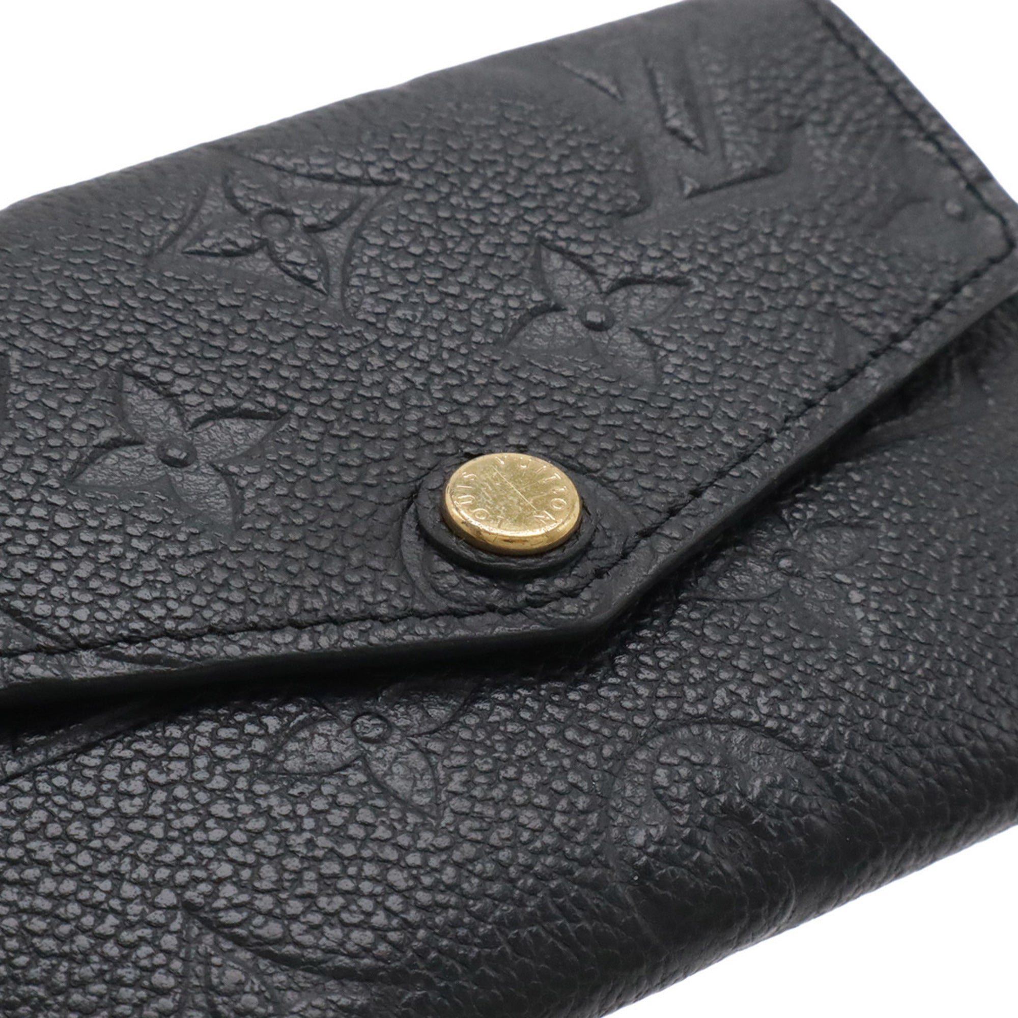 Louis Vuitton Black Noir Monogram Empreinte Coin Purse/Coin Case (Pre-Owned)