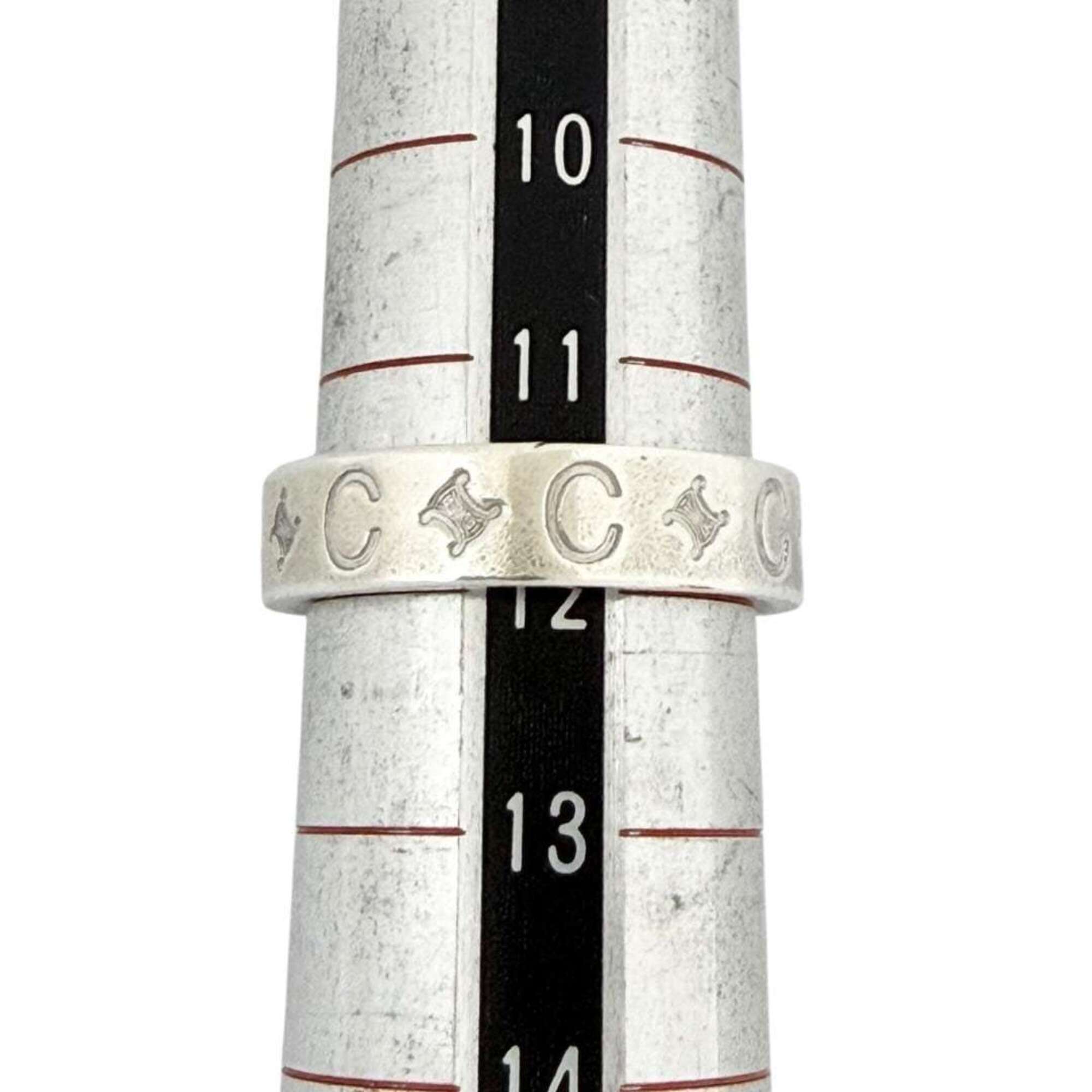 Celine Silver Silver 925 Band Ring (Pre-Owned)