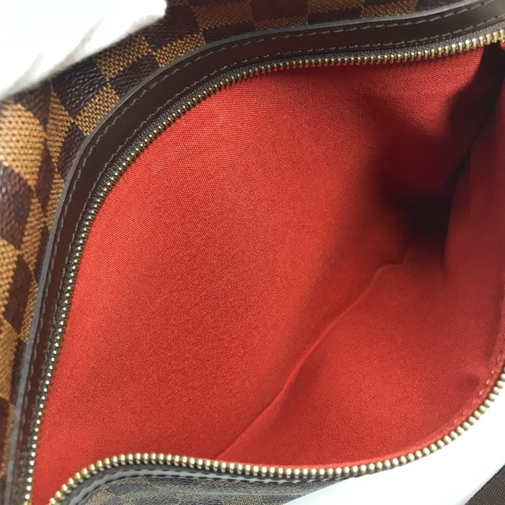 Louis Vuitton Brown Ebene Damier Canvas Handbag Shoulder Bag (Pre-Owned)