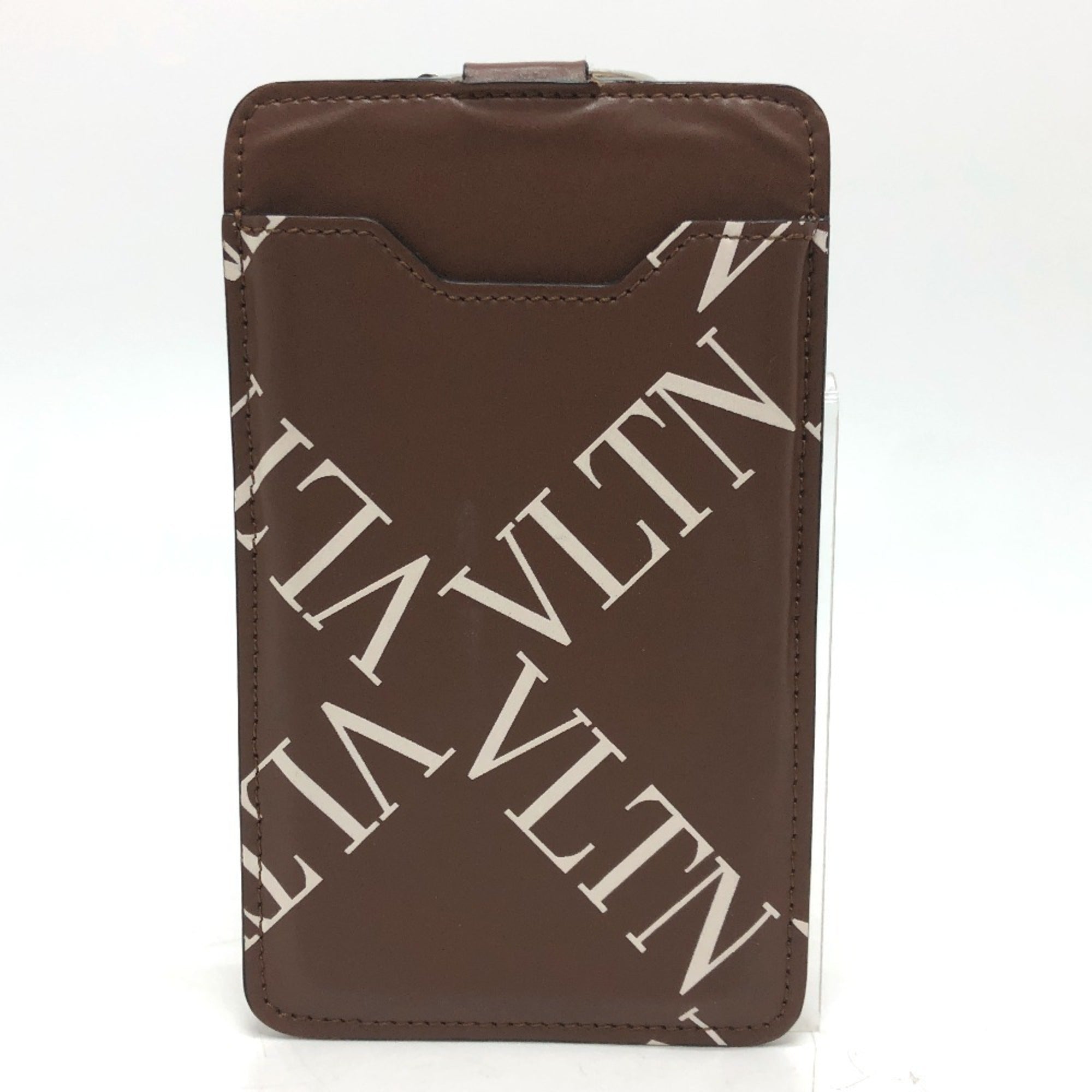 Valentino Brown Leather Shoulder Bag (Pre-Owned)