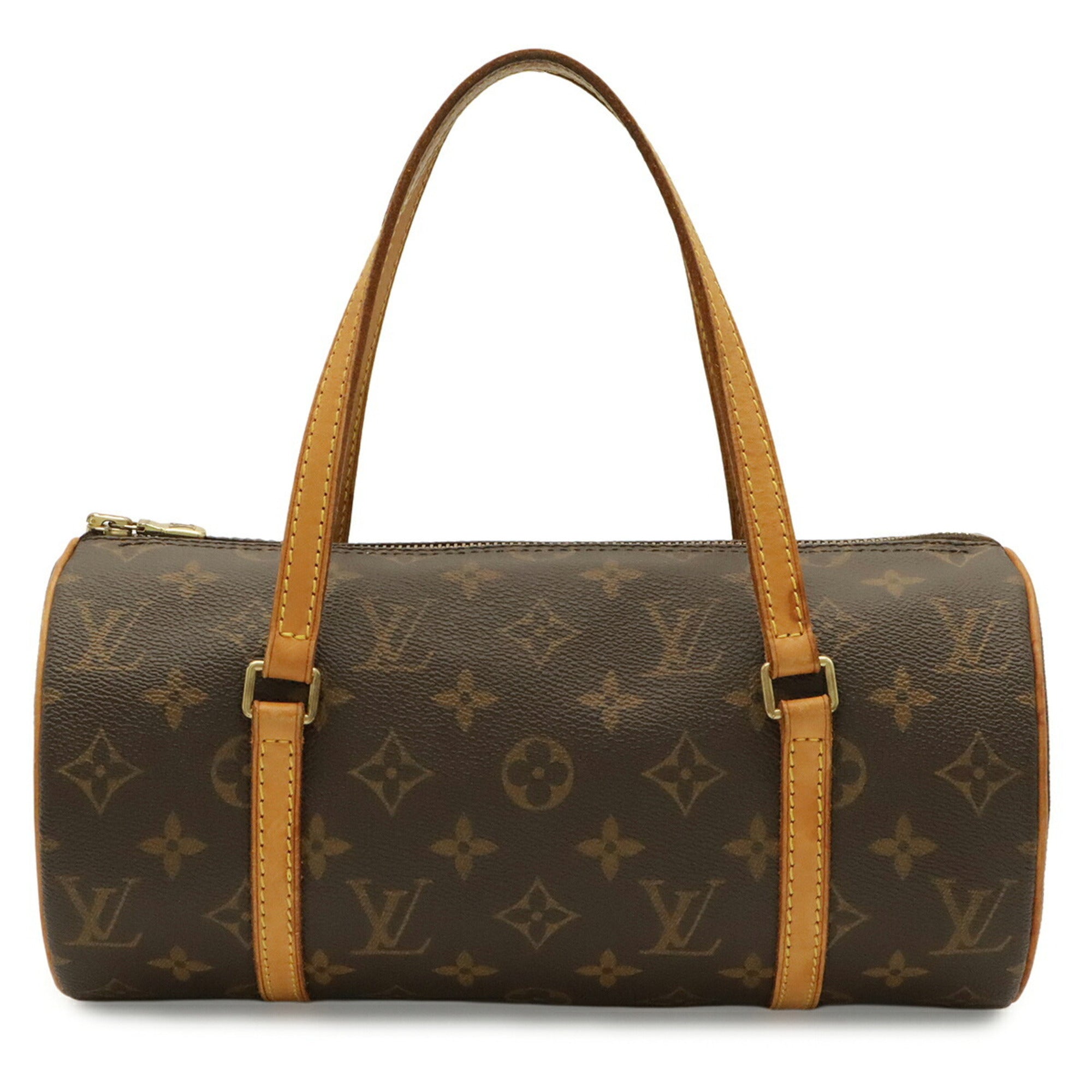 Louis Vuitton Brown Monogram Canvas Handbag (Pre-Owned)