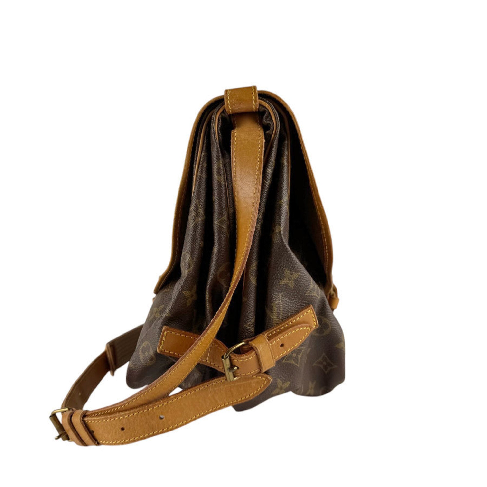 Louis Vuitton Brown Monogram Monogram Shoulder Bag (Pre-Owned)