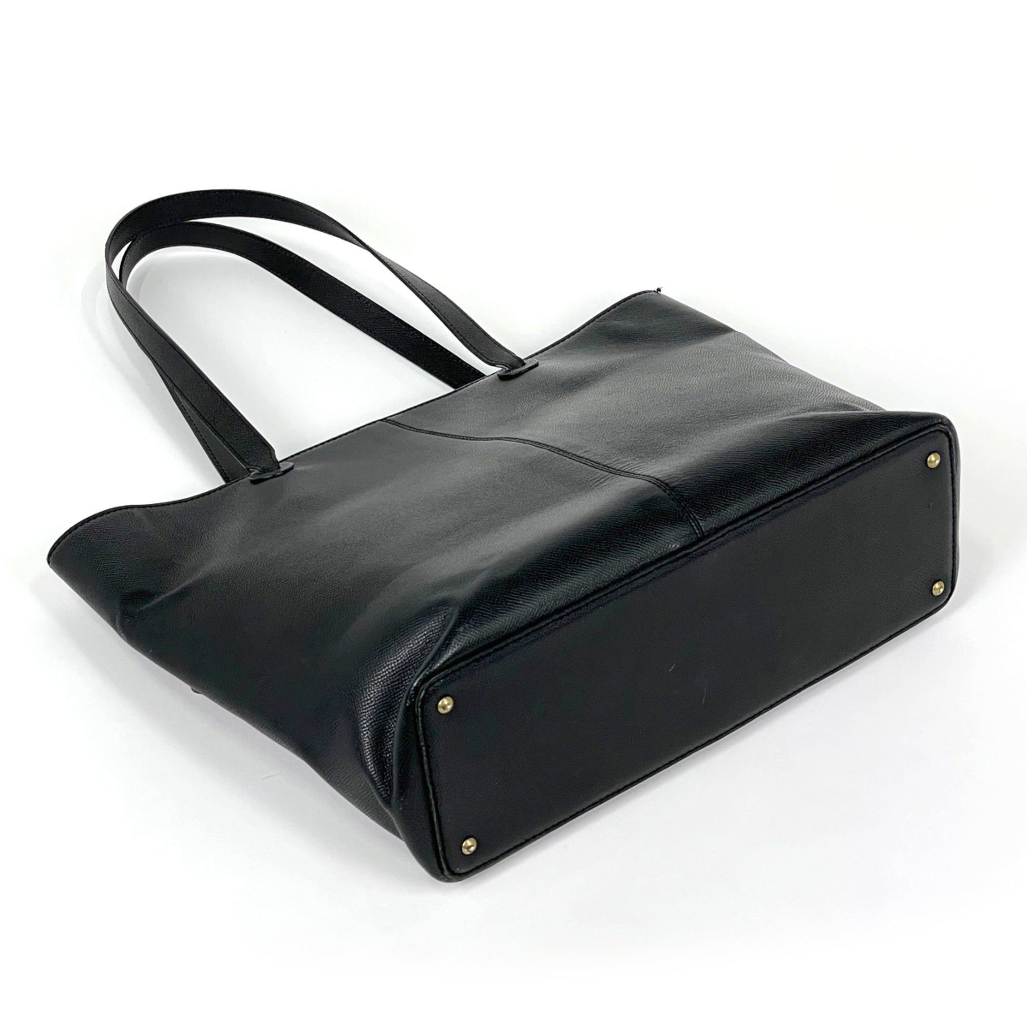 Chanel Black Leather Tote Bag (Pre-Owned)