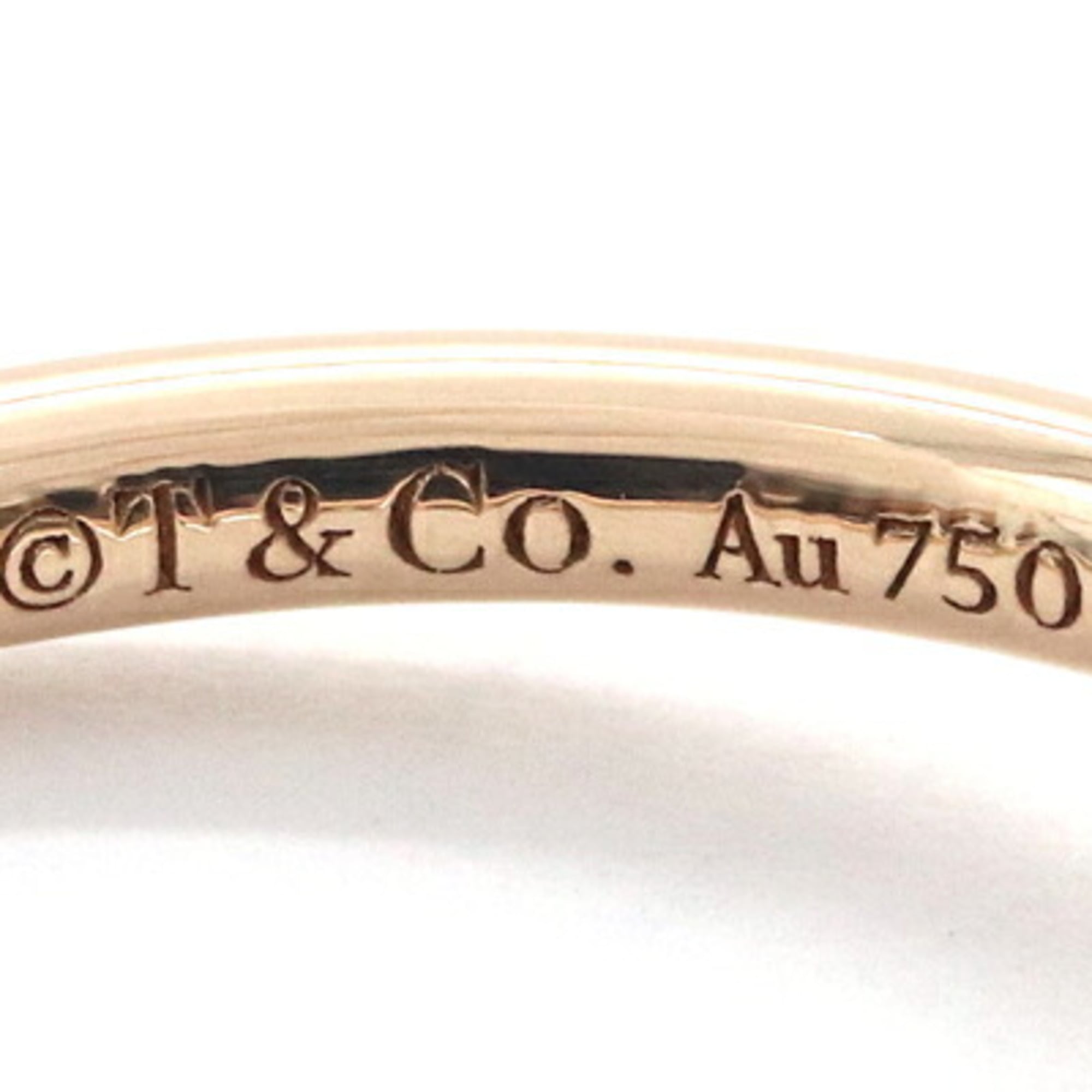 Tiffany Rose Gold Band Ring (Pre-Owned)