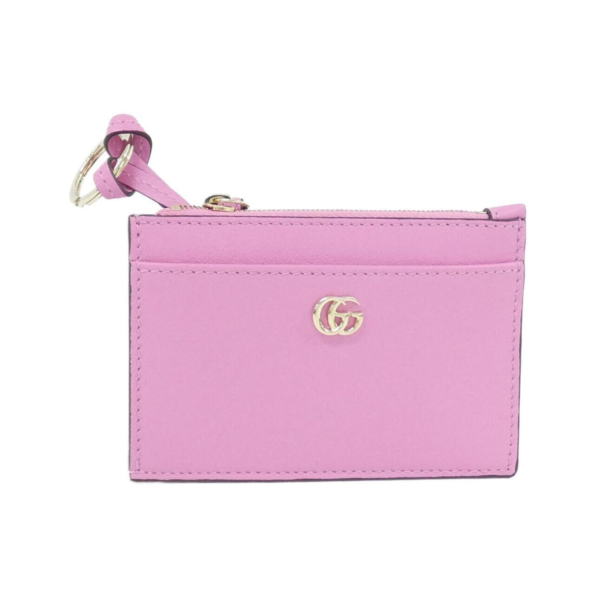 Gucci Pink Purple Leather Coin Purse/Coin Case (Pre-Owned)