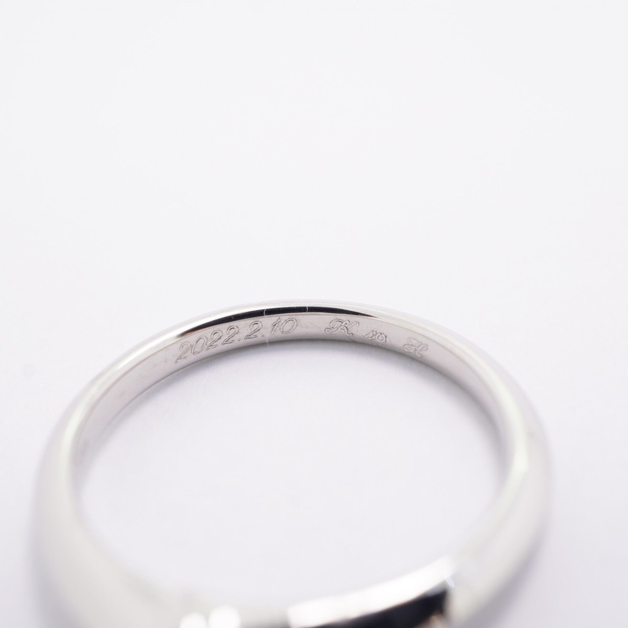 Tiffany Platinum 950 Band Ring (Pre-Owned)