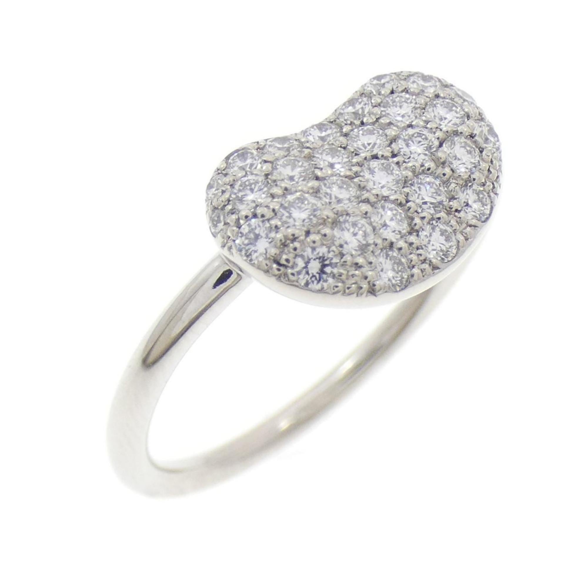 Tiffany Bean Platinum 950 Band Ring (Pre-Owned)