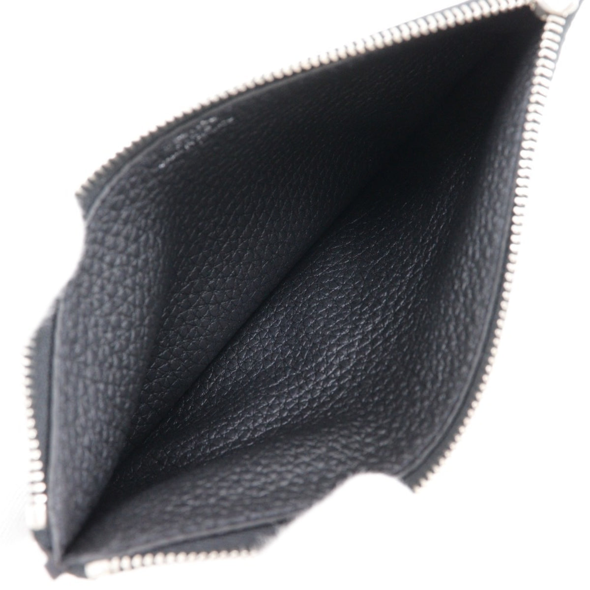 Hermes Black Togo Leather Wallet (Bi-Fold) (Pre-Owned)