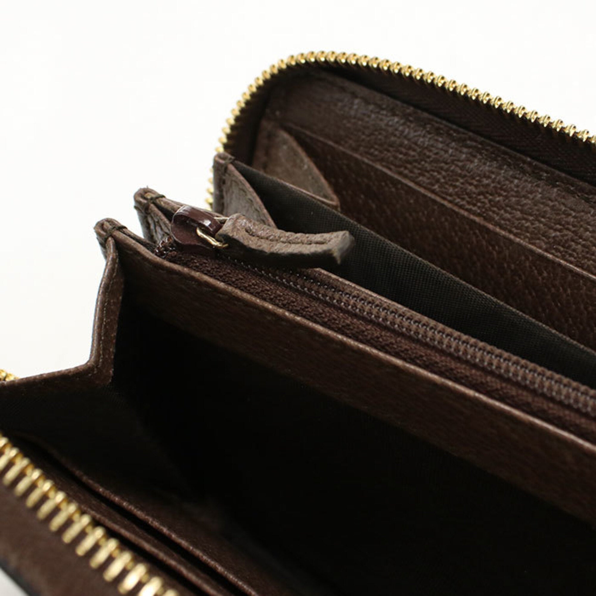 Gucci Beige Gg Supreme Leather Long Wallet (Bi-Fold) (Pre-Owned)