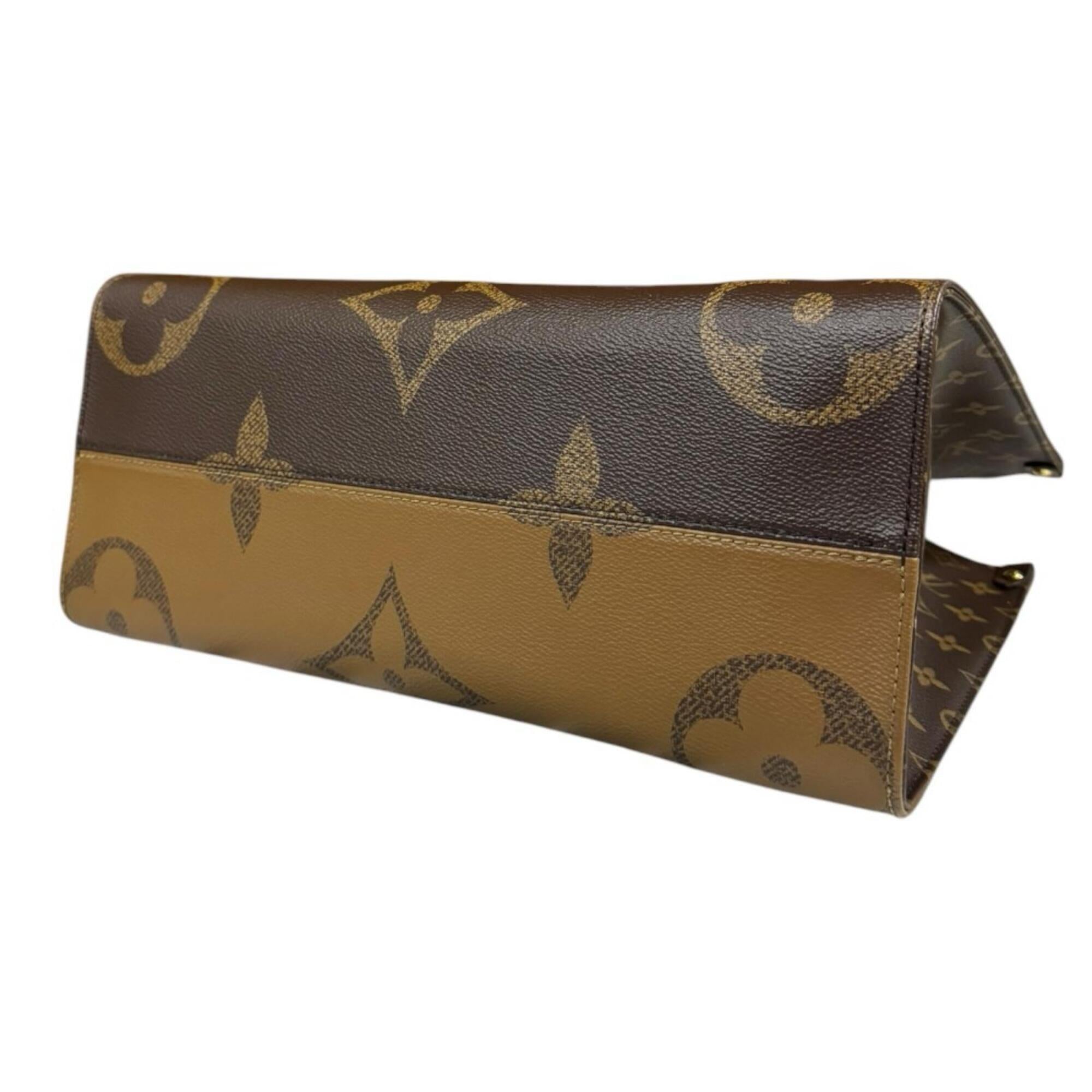 Louis Vuitton Monogram Reverse Brown Monogram Monogram Reverse Tote Bag (Pre-Owned)