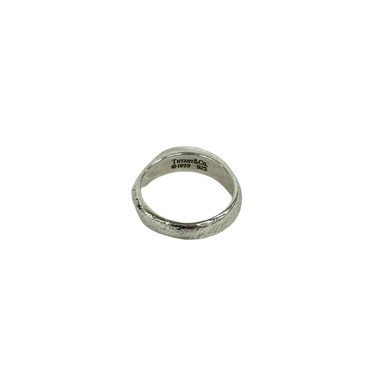 Tiffany Silver Silver 925 Band Ring (Pre-Owned)