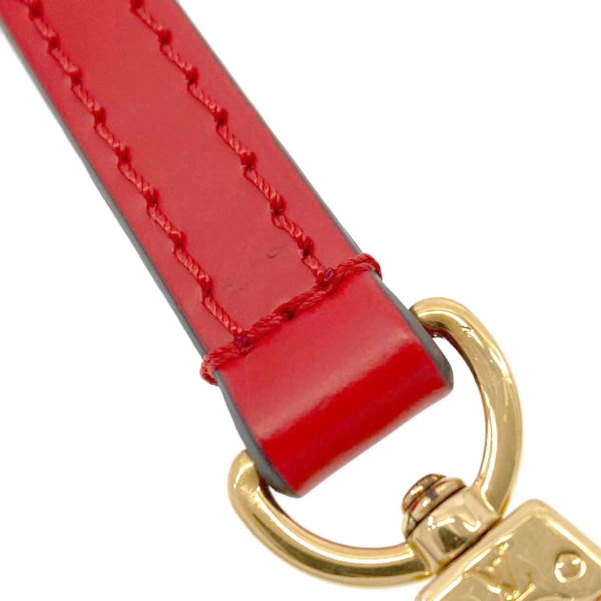 Louis Vuitton Red Color Epi Leather Handbag (Pre-Owned)