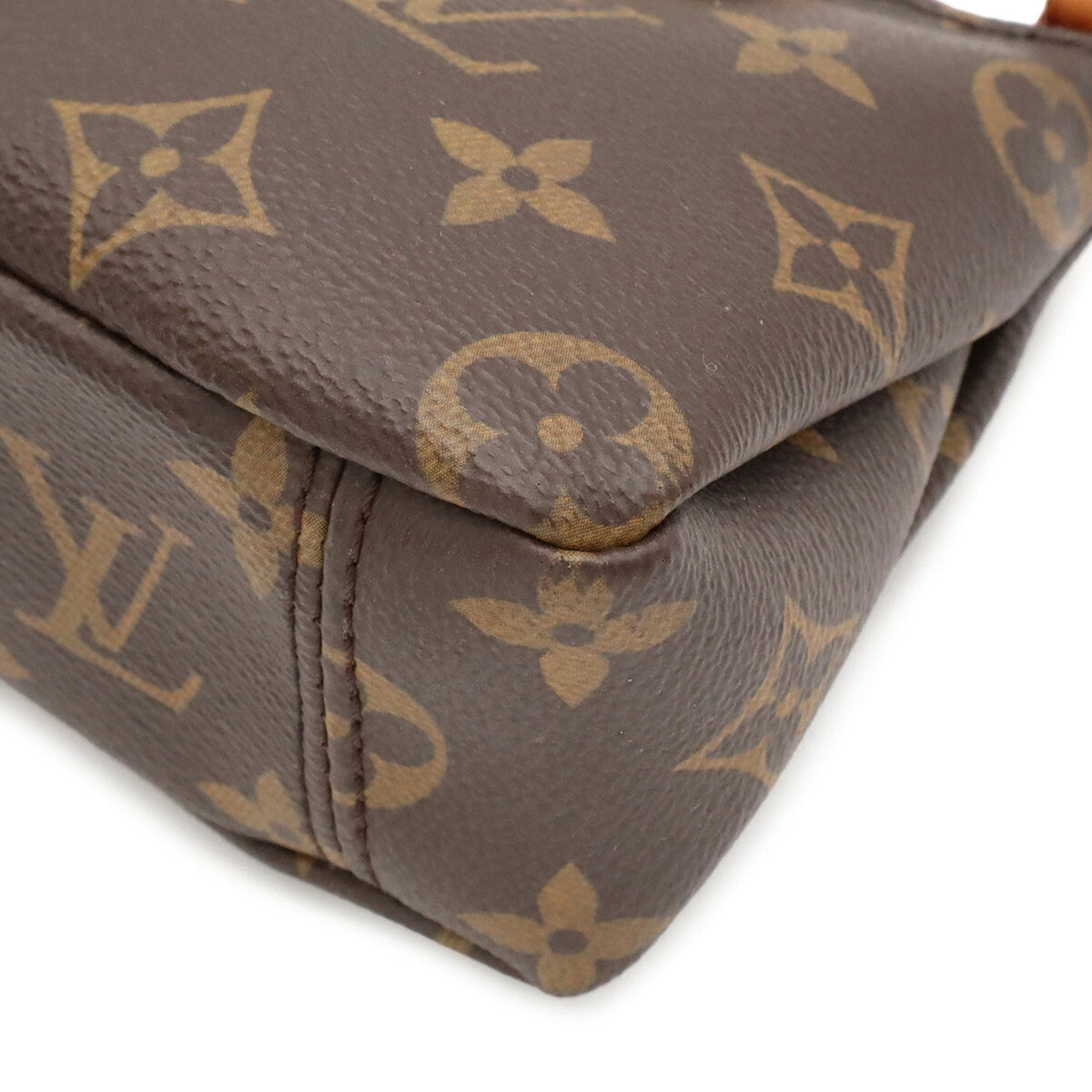 Louis Vuitton Cerise Monogram Red Color Monogram Handbag Shoulder Bag (Pre-Owned)