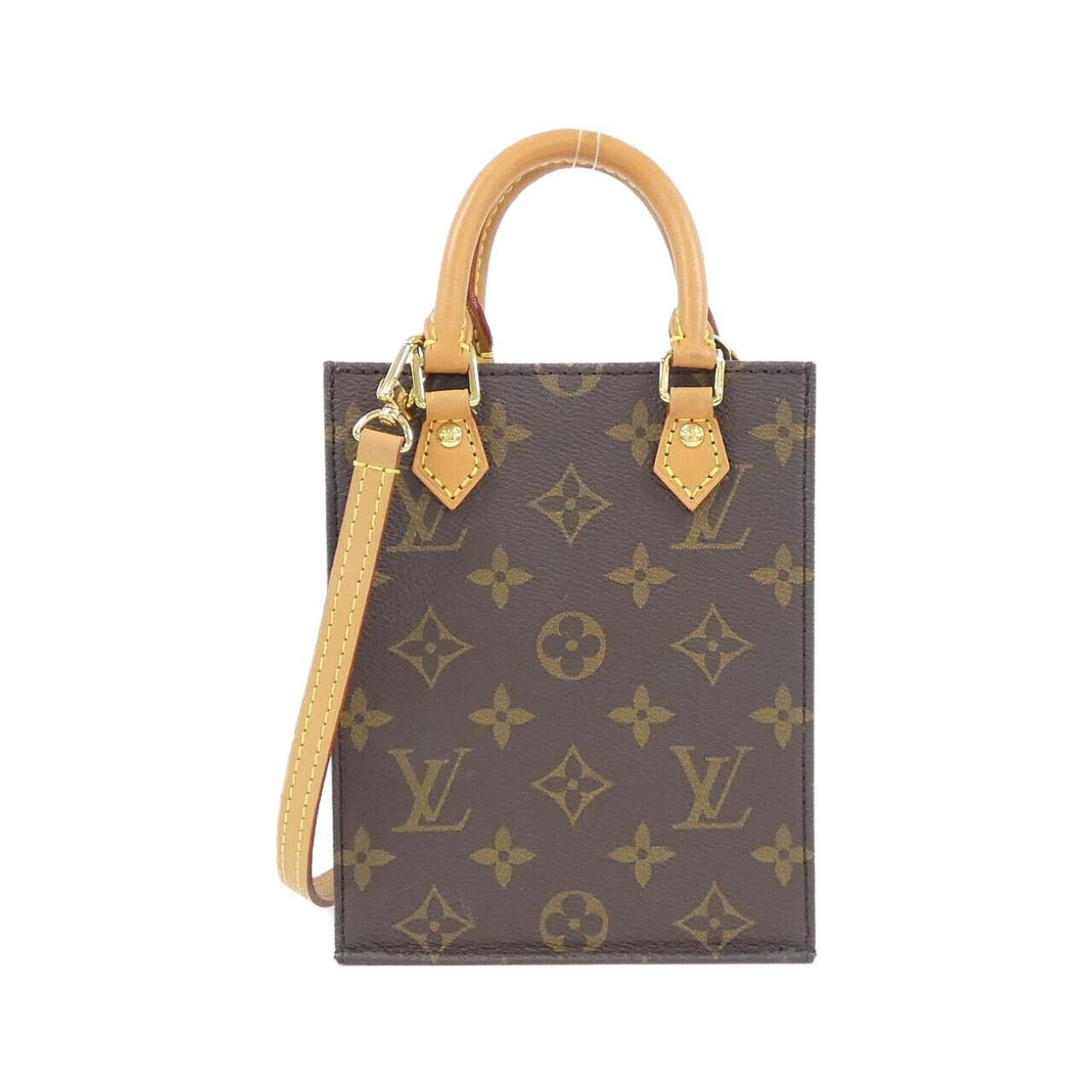 Louis Vuitton Marron Coated Canvas Handbag (Pre-Owned)