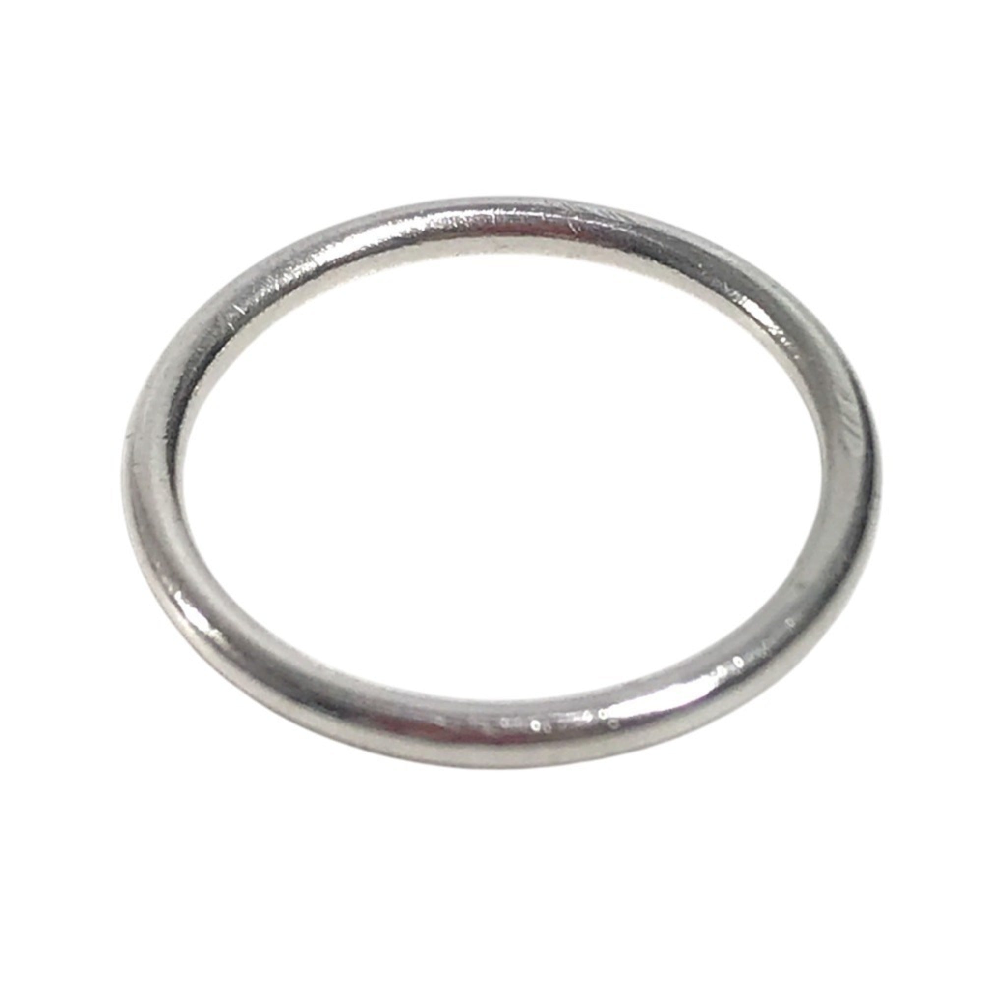 Tiffany Silver Platinum 950 Band Ring (Pre-Owned)