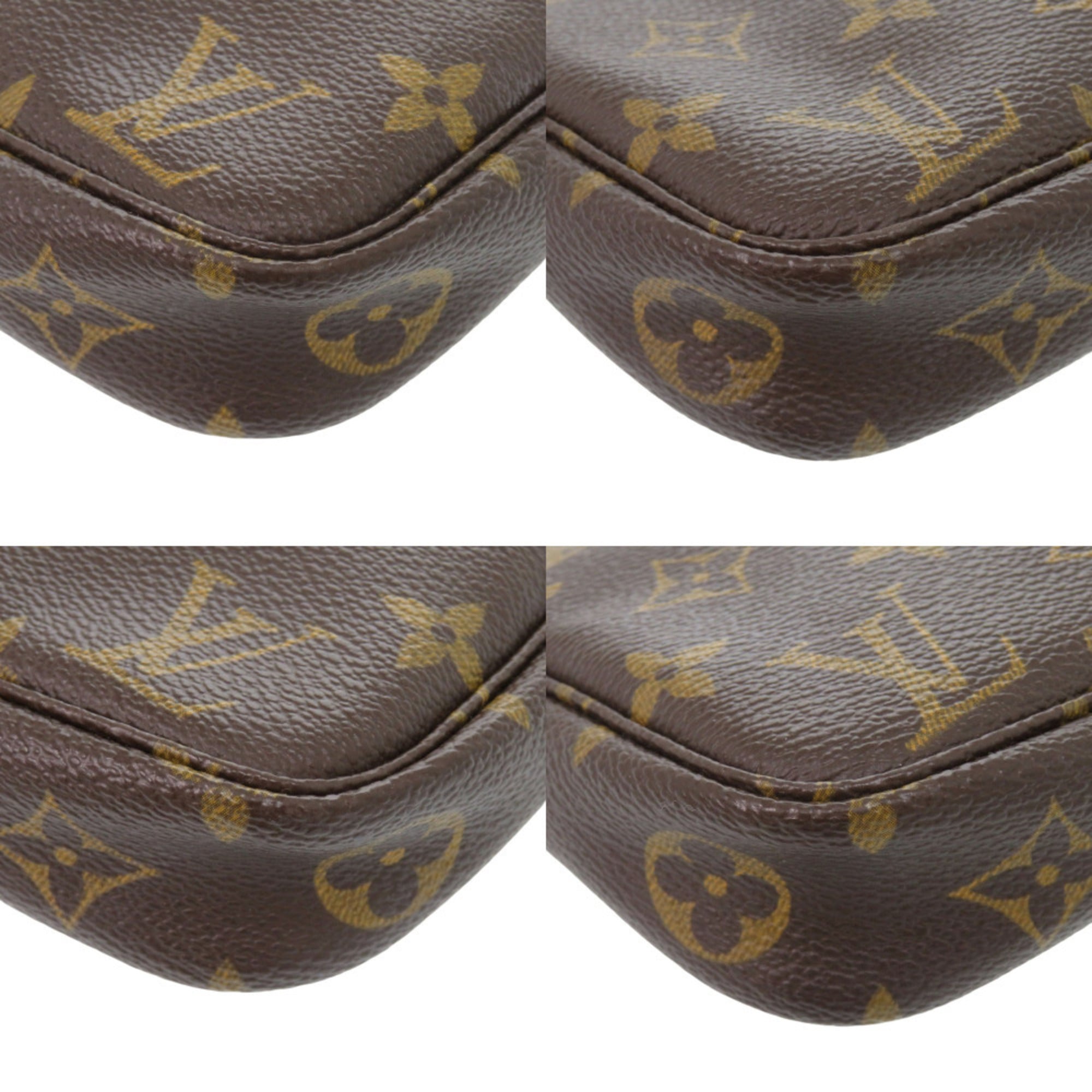 Louis Vuitton Brown Monogram Monogram Pochette Pouch (Pre-Owned)